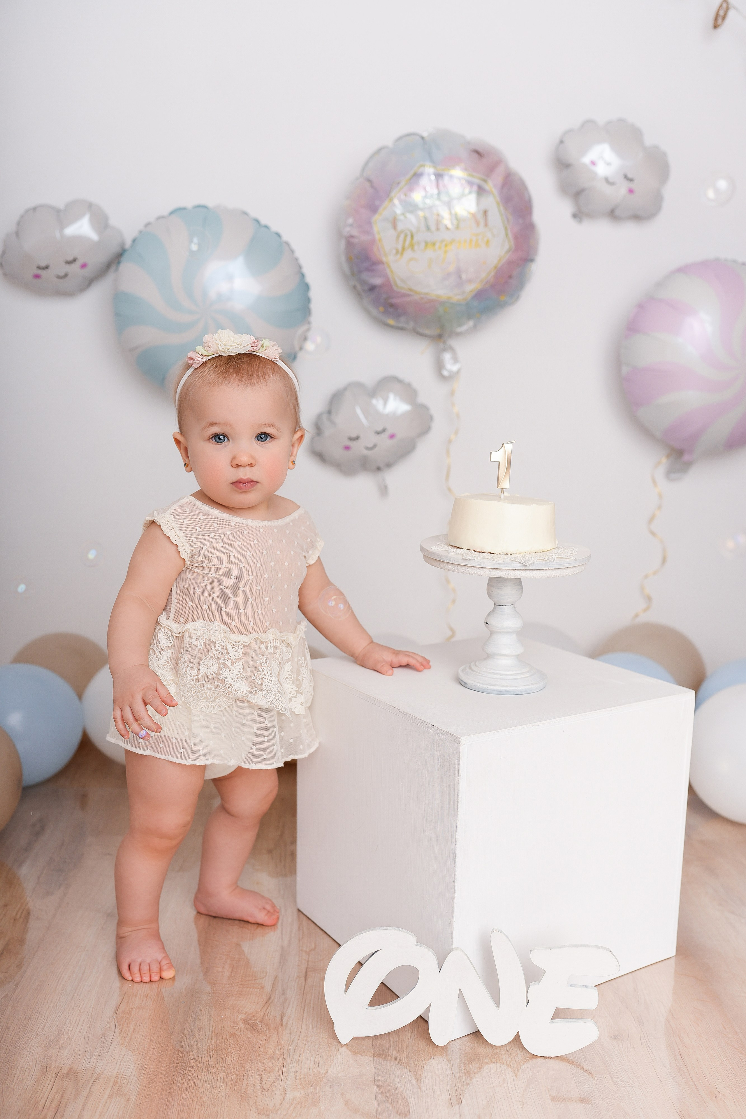 Годик. Фотограф новорожденных и детский фотограф в Екатеринбурге Ксени