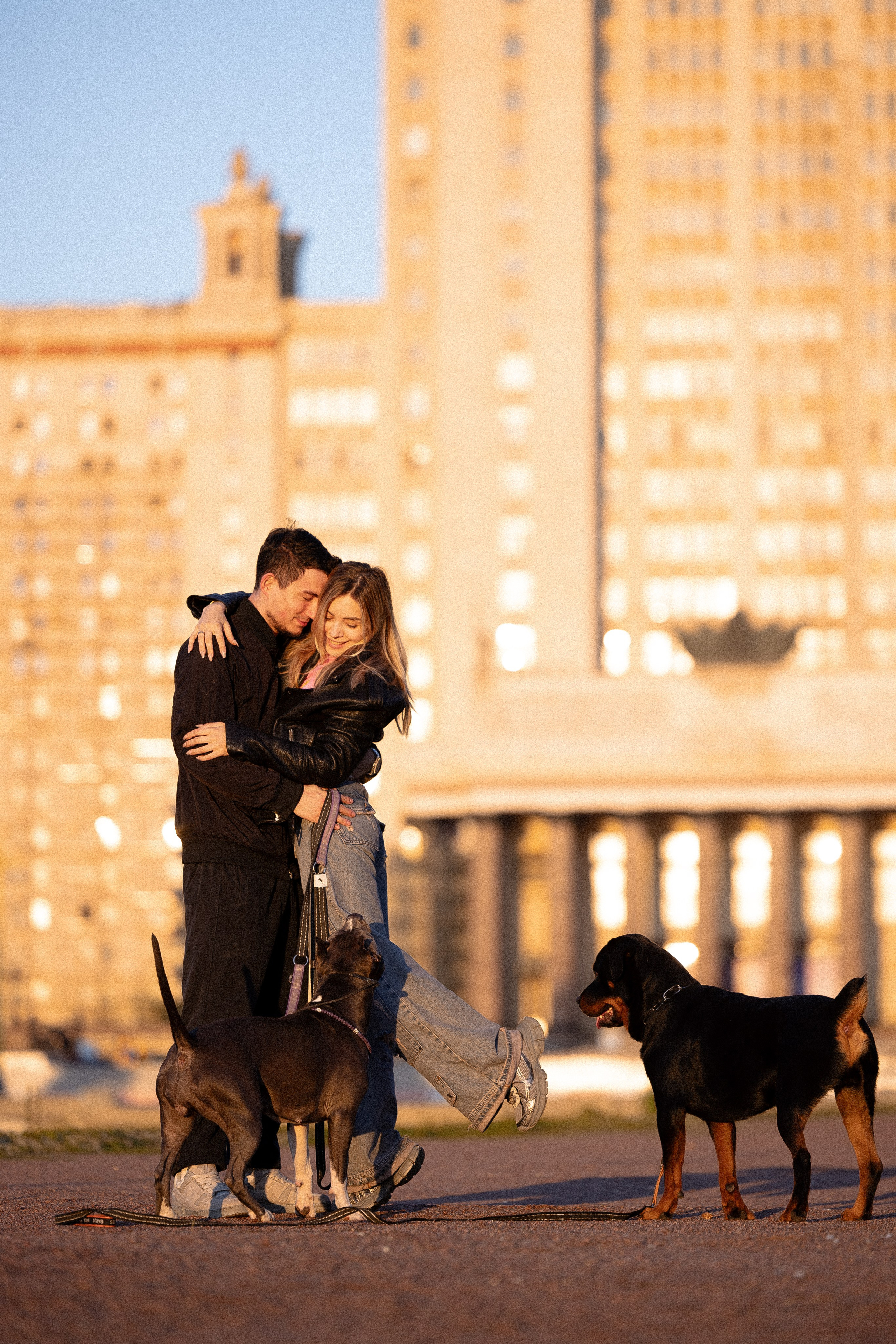 Катя, Леша, Лея и Трой. Фотограф и видеограф анималист Аганина Дарья