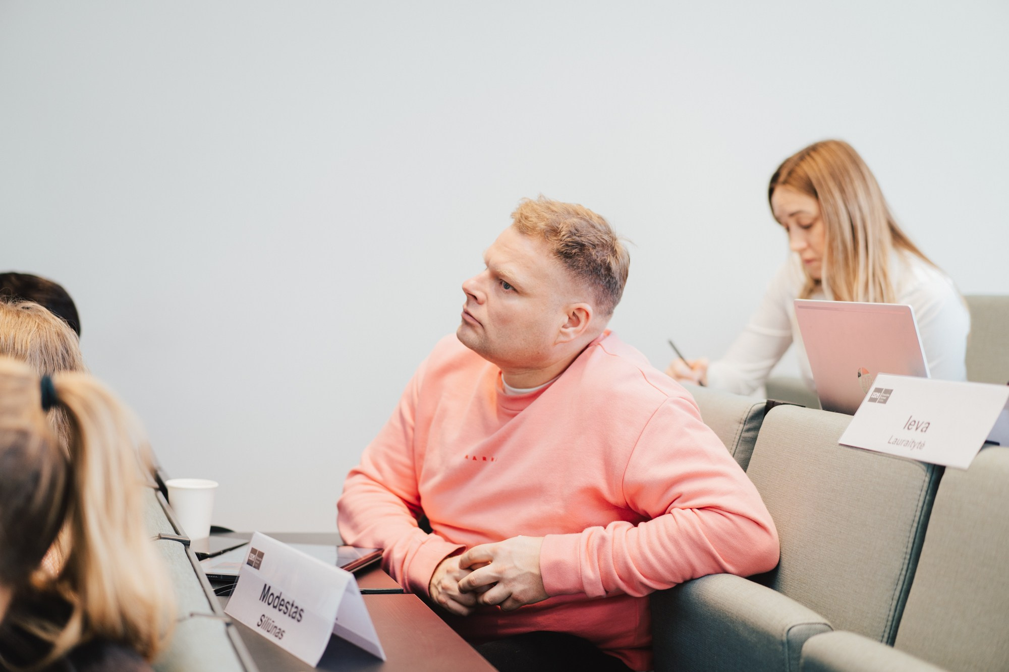 ISM. Dado Van Peteghem Visit. Photographer in Vilnius