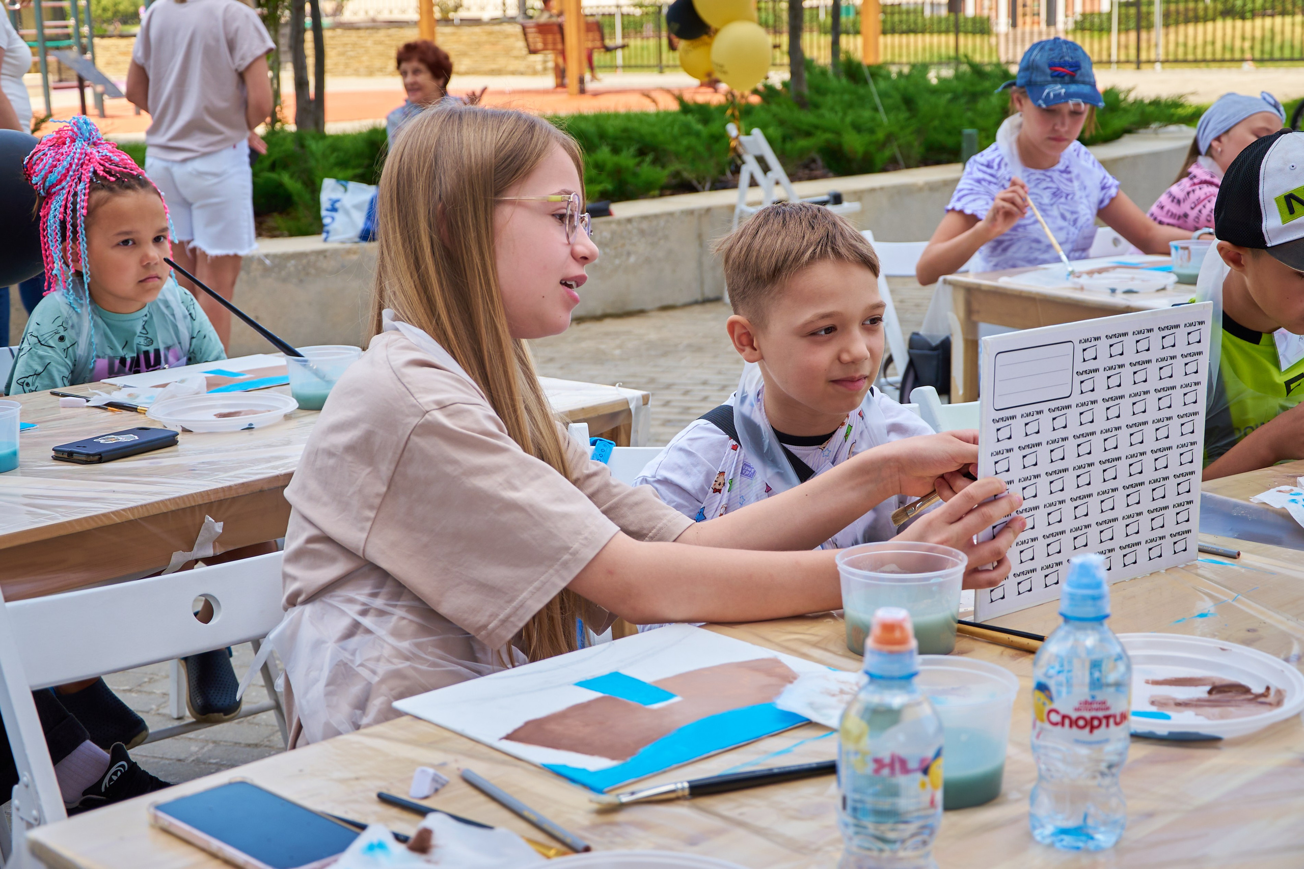 Мастер-класс по рисованию, Щелково, Ривер-хаус. Фотограф Щёлково