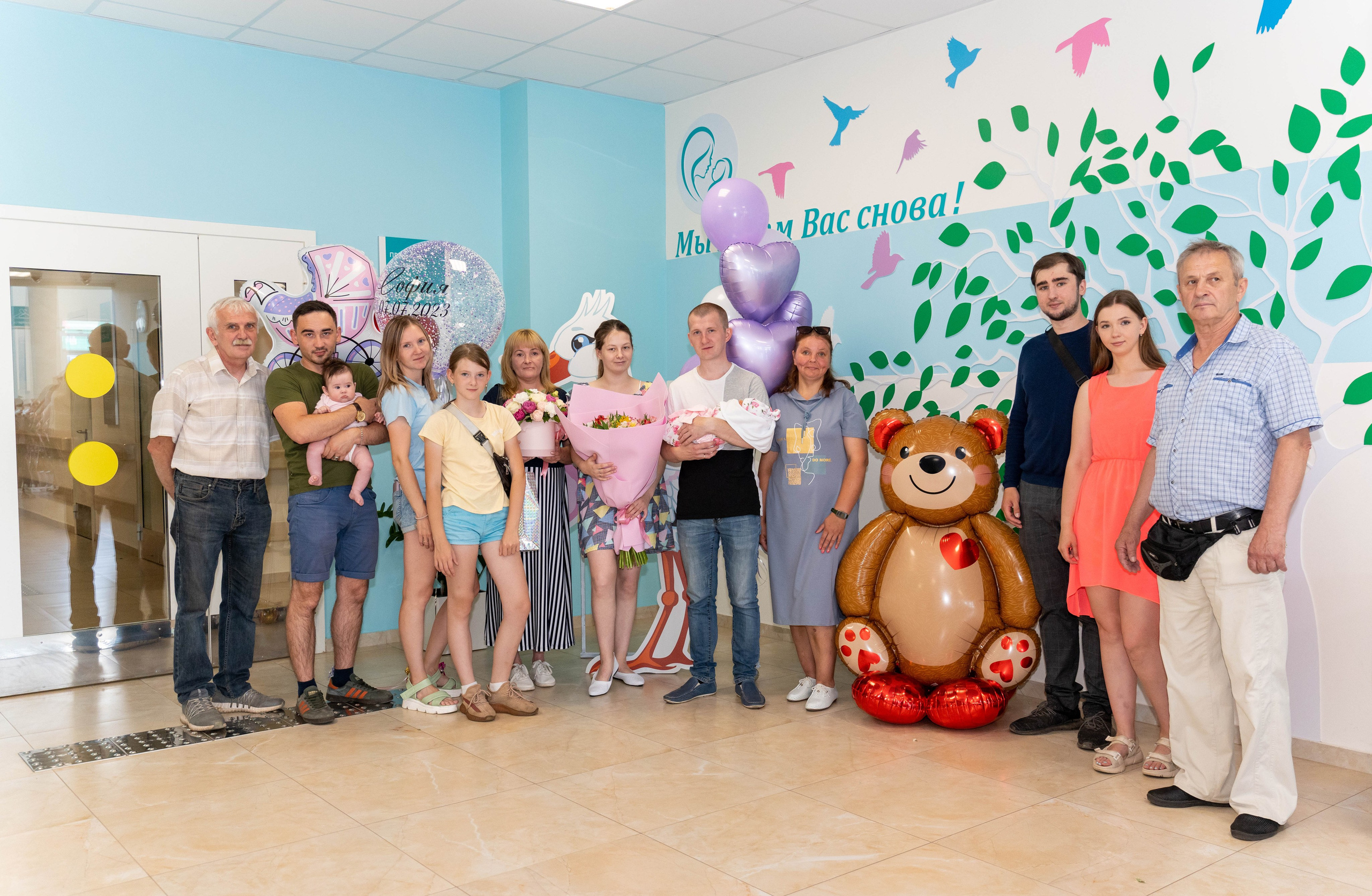 Выписка из роддома. Фотограф на Крещение и Венчание в Туле, детский и семейный фотограф