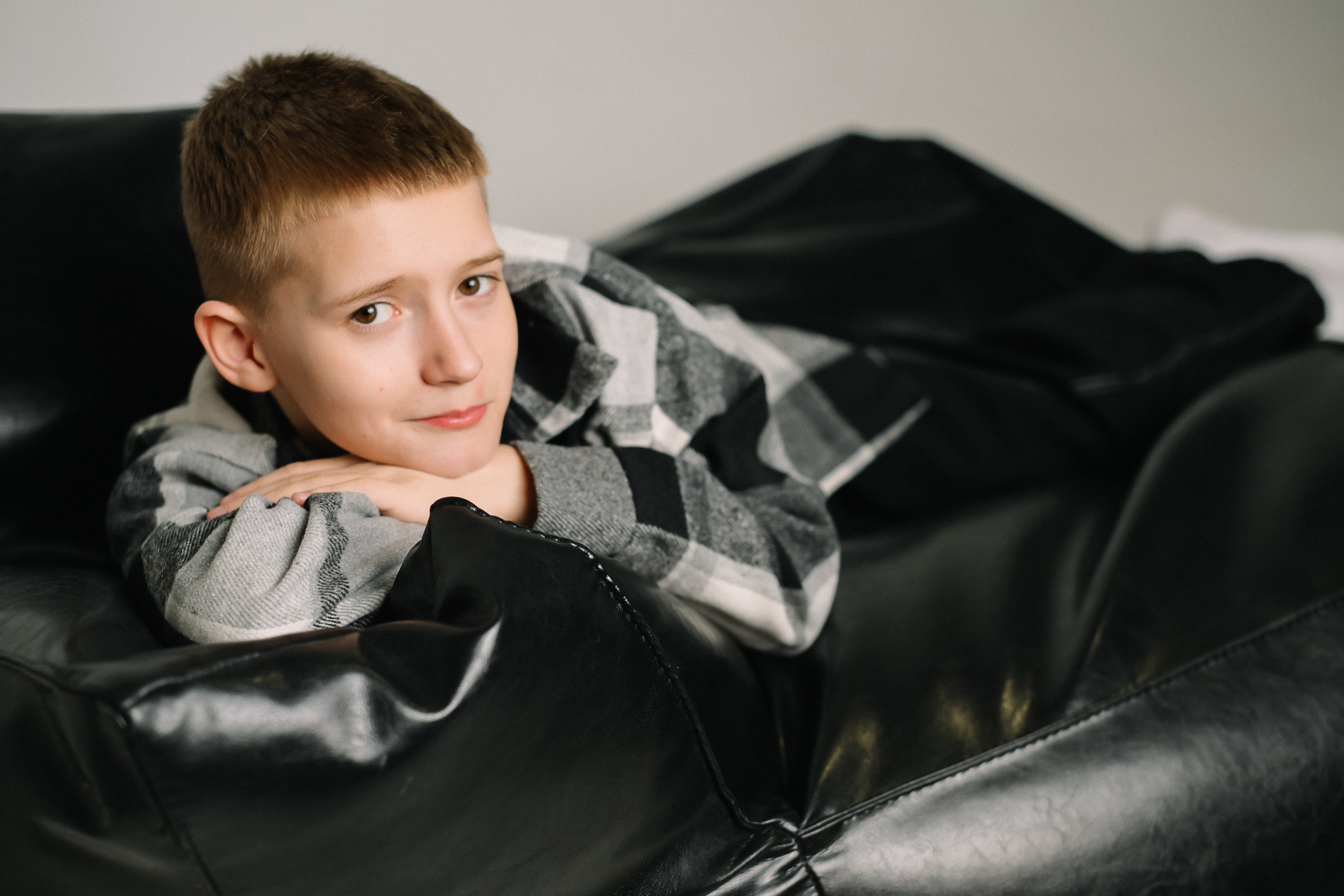 Александра с детьми