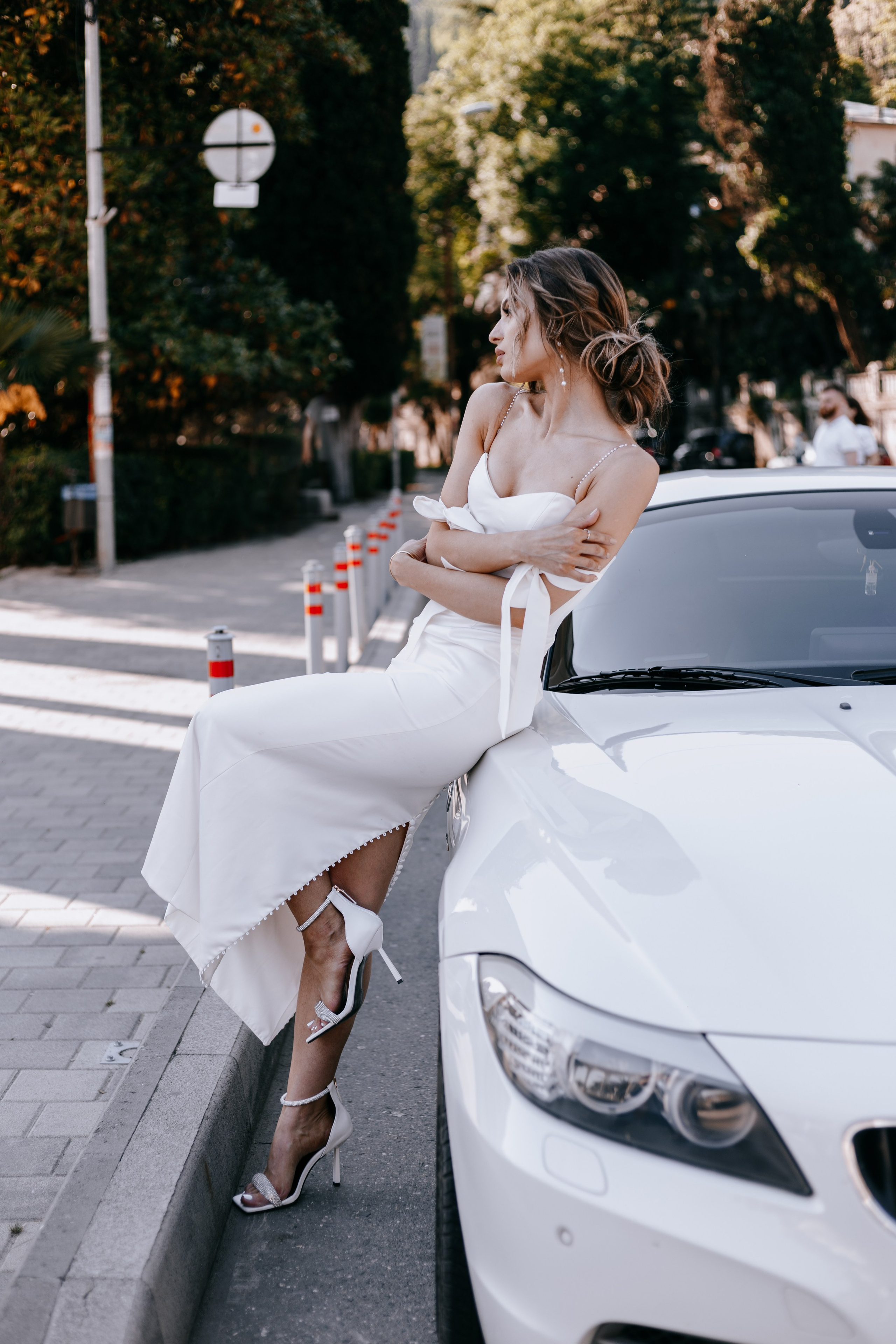 Элегантность в белом. Photographer Victoria Slavnova