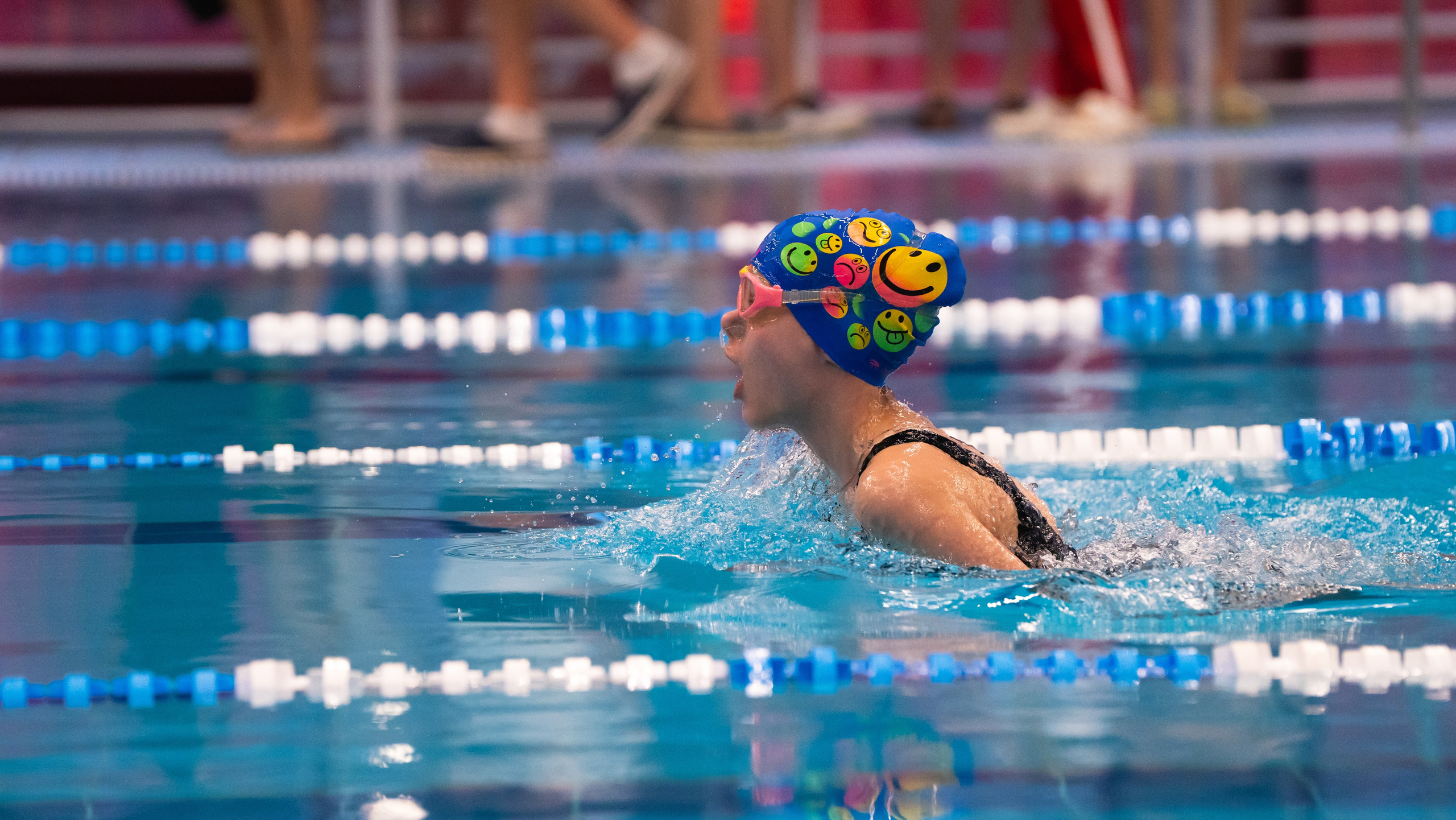 Открытый новогодний турнир по плаванию «Сила воды», 2025. Фотограф и видеооператор Екатерина Гнатюк