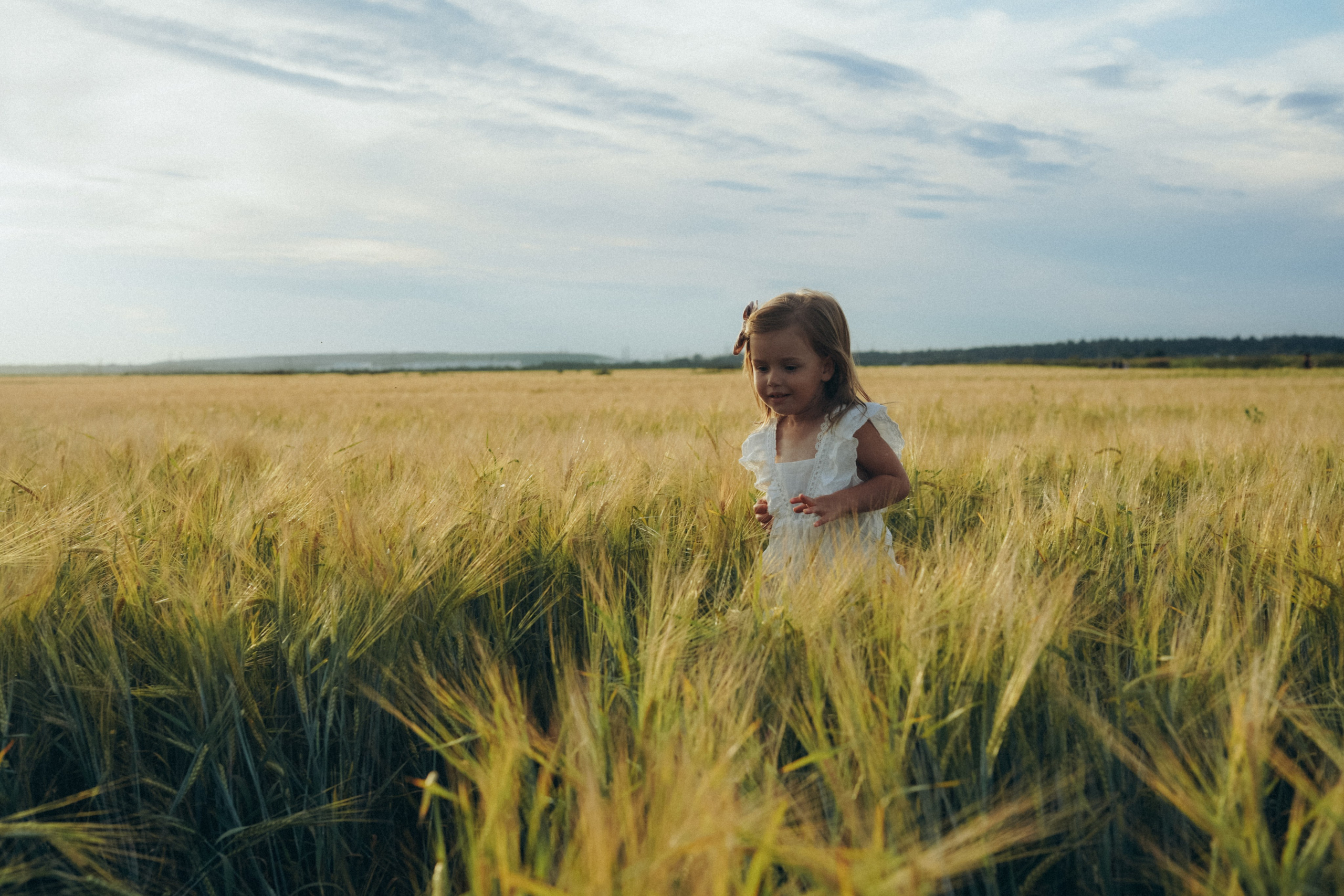 Пшеничное поле. Семейный и женский фотограф в Санкт-Петербурге Татьяна Стружкина
