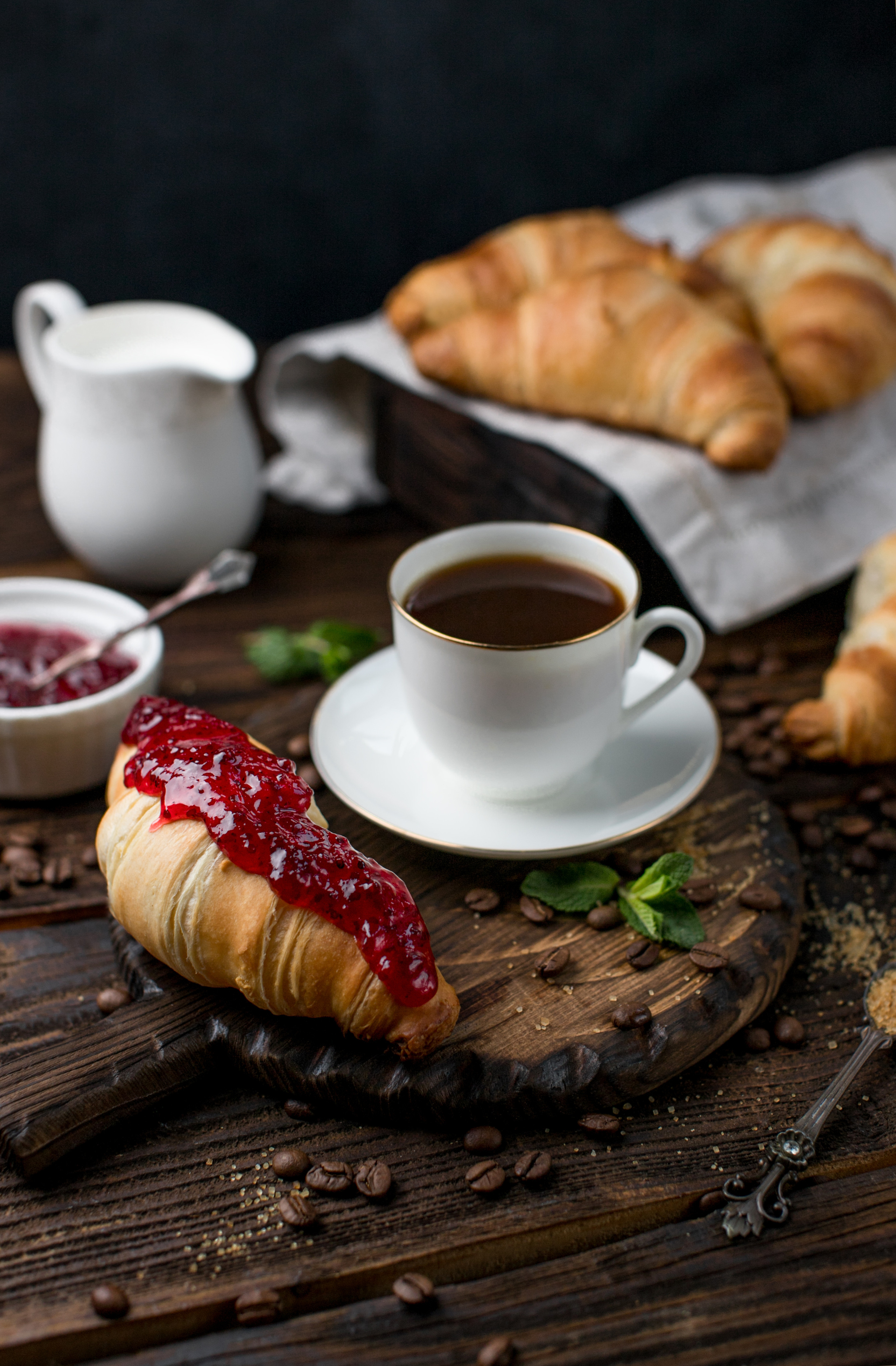 Круассаны LaReine. Фуд фотограф. Съемка еды в Москве