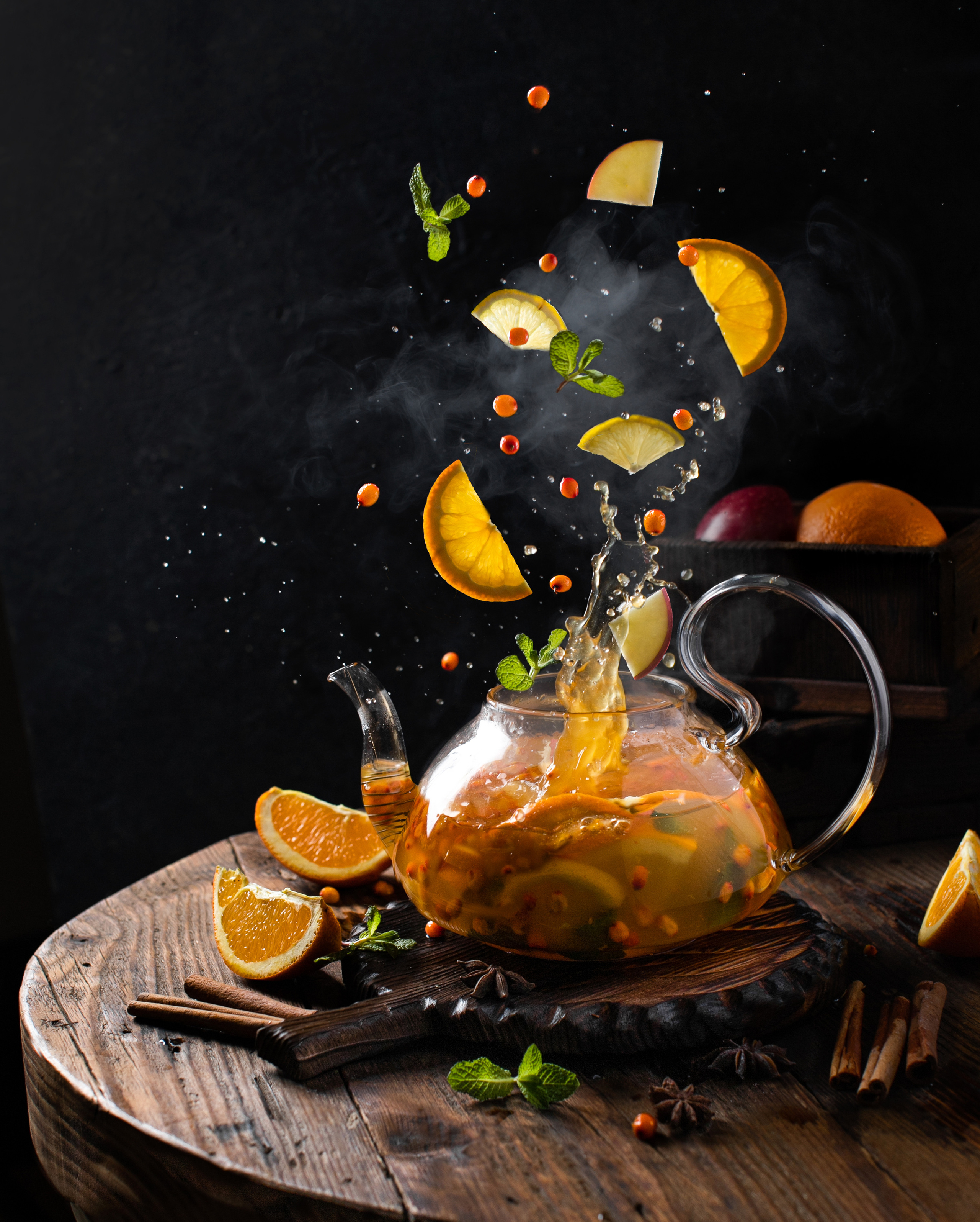 Левитация. Фуд фотограф. Съемка еды в Москве