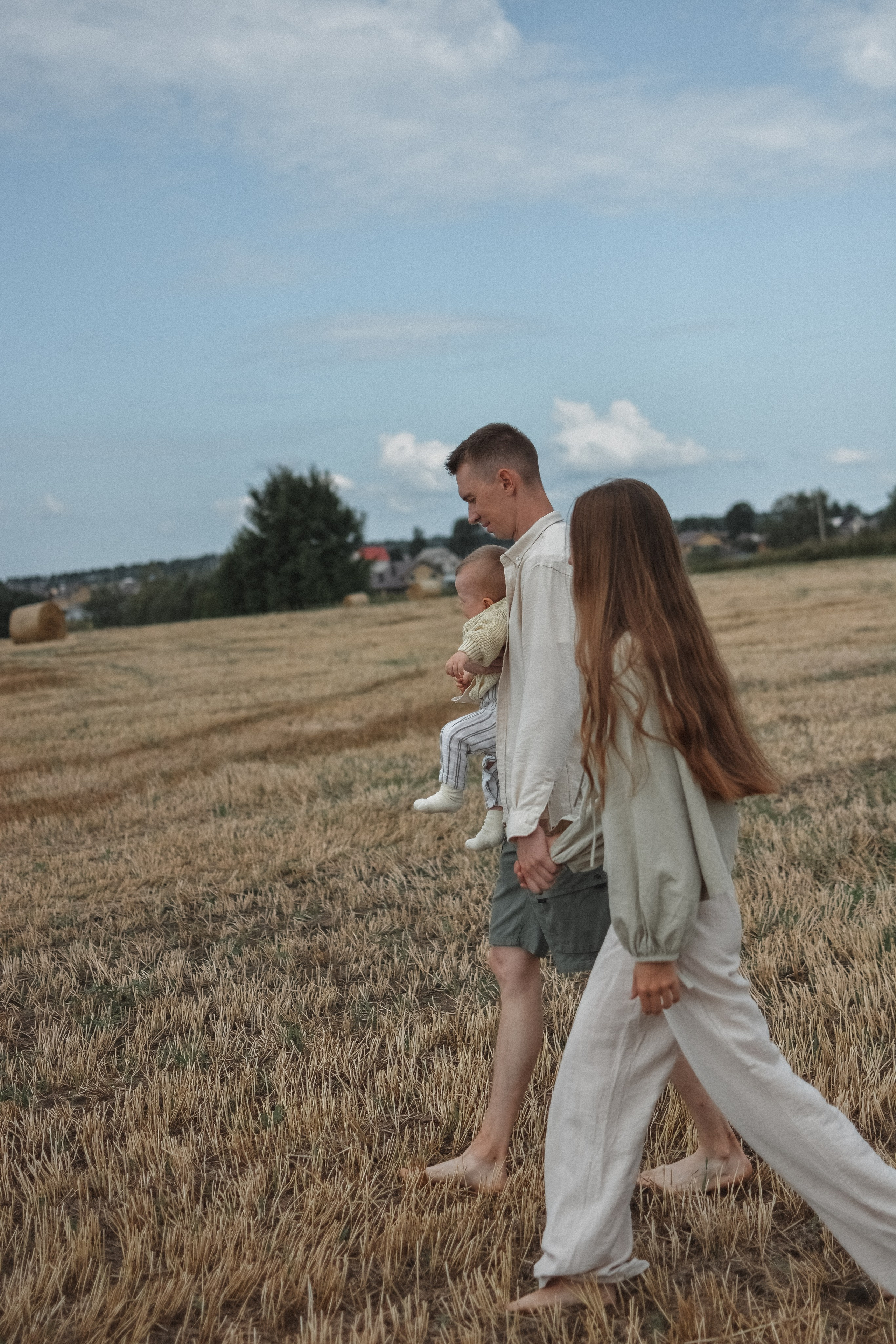 Семейная серия в поле. Alenasokolowa.ru