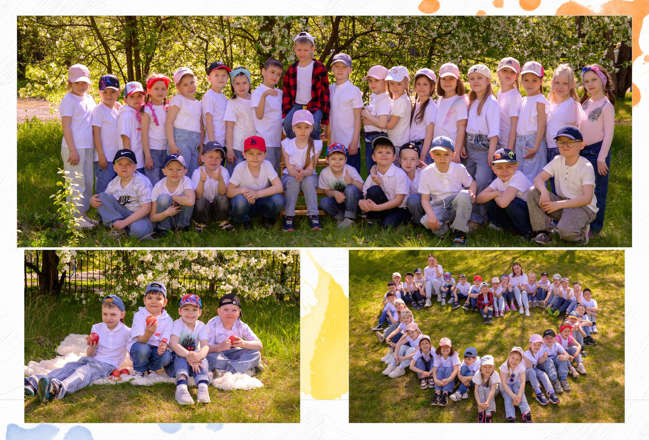 Д/с№ 3к3 группа «Фантазёры» (индивидуальный дизайн) + рисунки детей. Фотограф новорожденных, семейный детский в Тюмени Татьяна Морозова