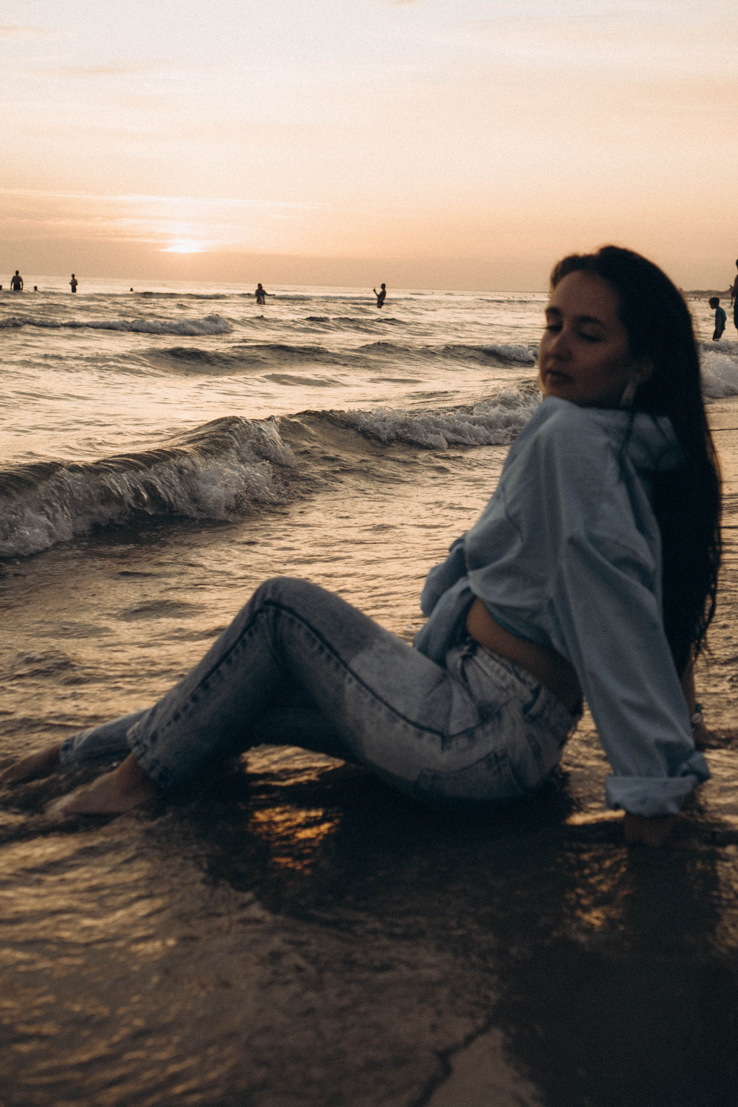 Июльский вечер на берегу черного моря. Профессиональный фотограф, Санкт-Петербург — Виктория Богомолова