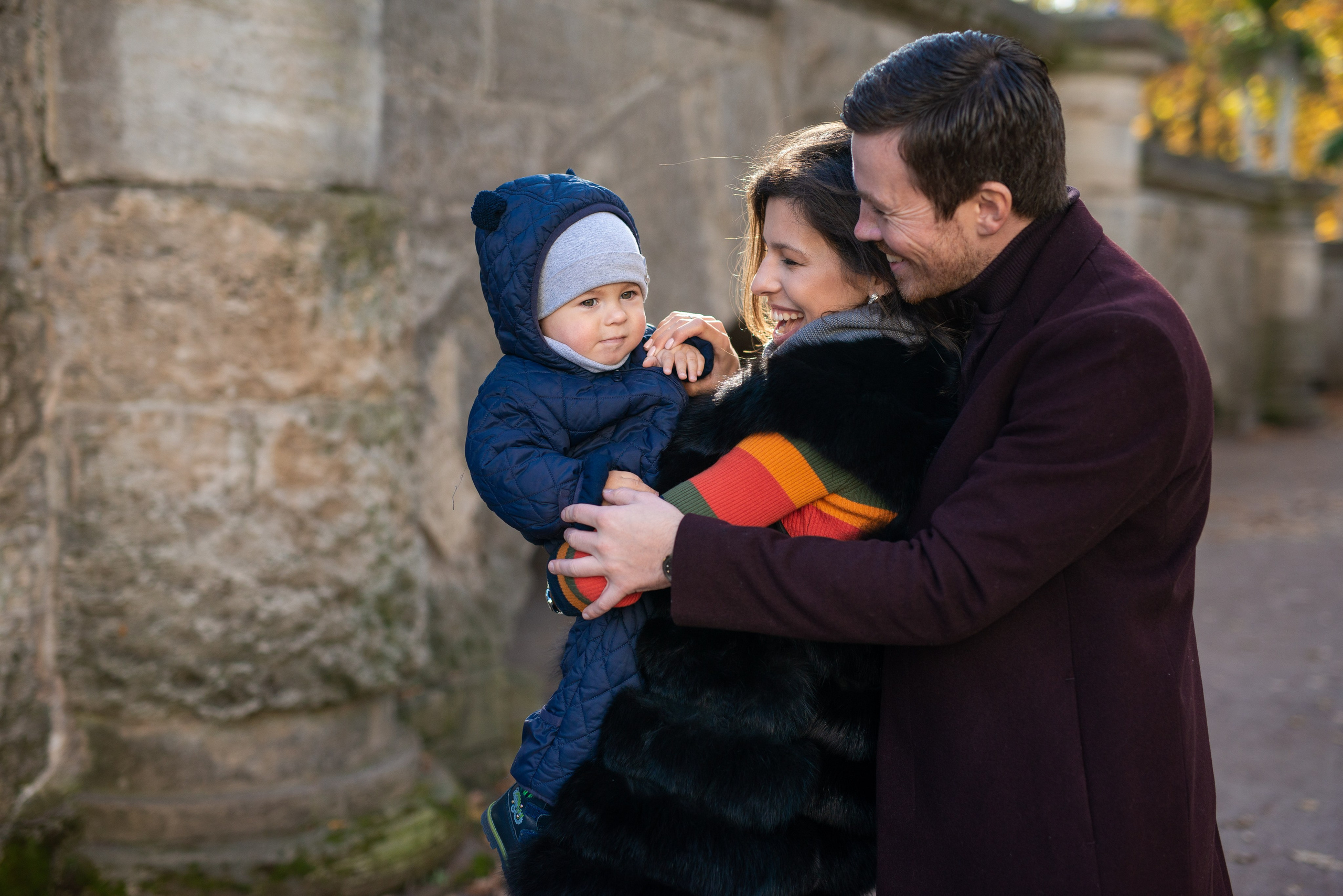 Егор, Валерия и Андрей осенняя прогулка. Портретный, семейный и свадебный фотограф в Санкт-Петербурге и в Пушкине Ширяев Денис