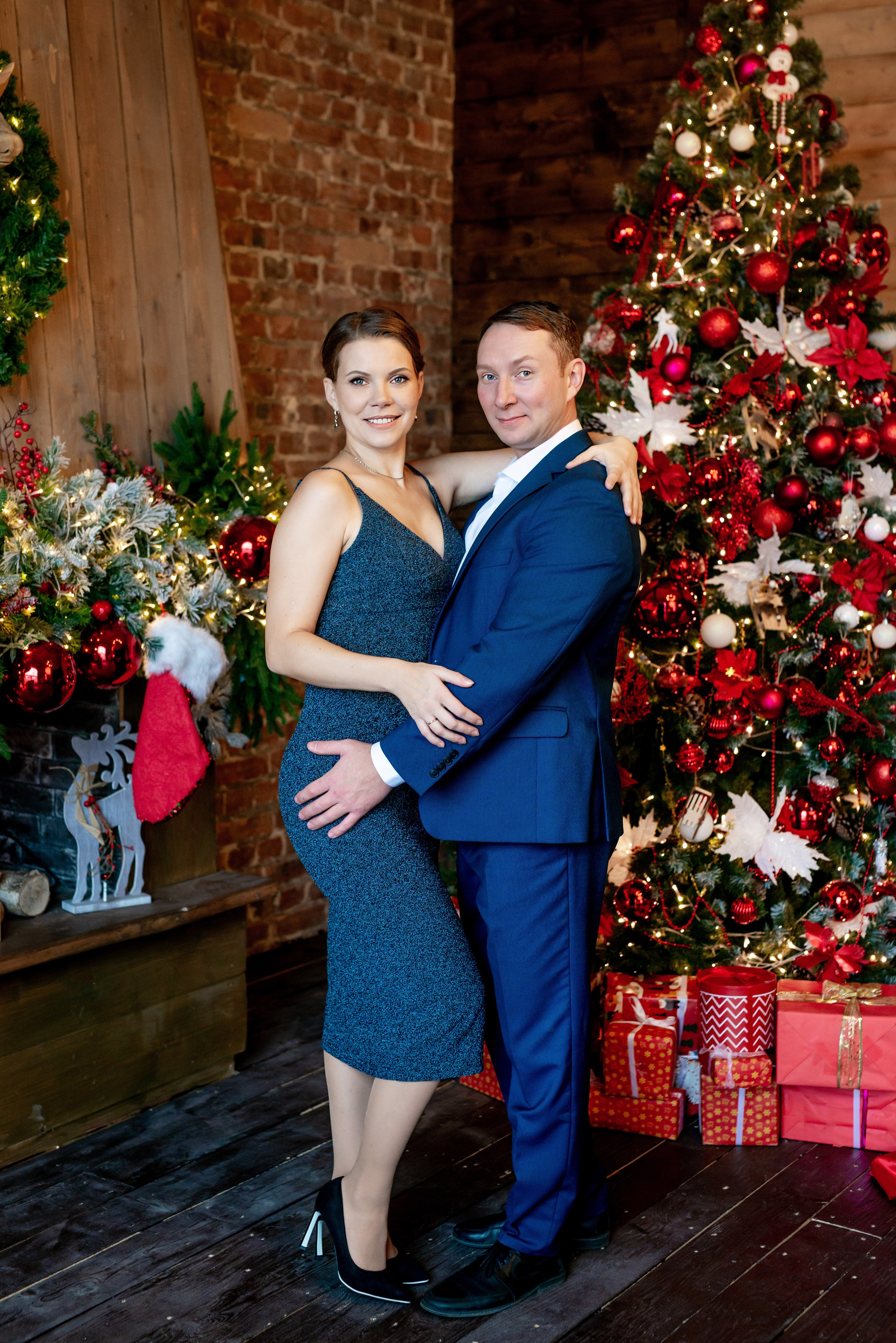 Новогодняя классика. Портретный, семейный и свадебный фотограф в Санкт-Петербурге и в Пушкине Ширяев Денис