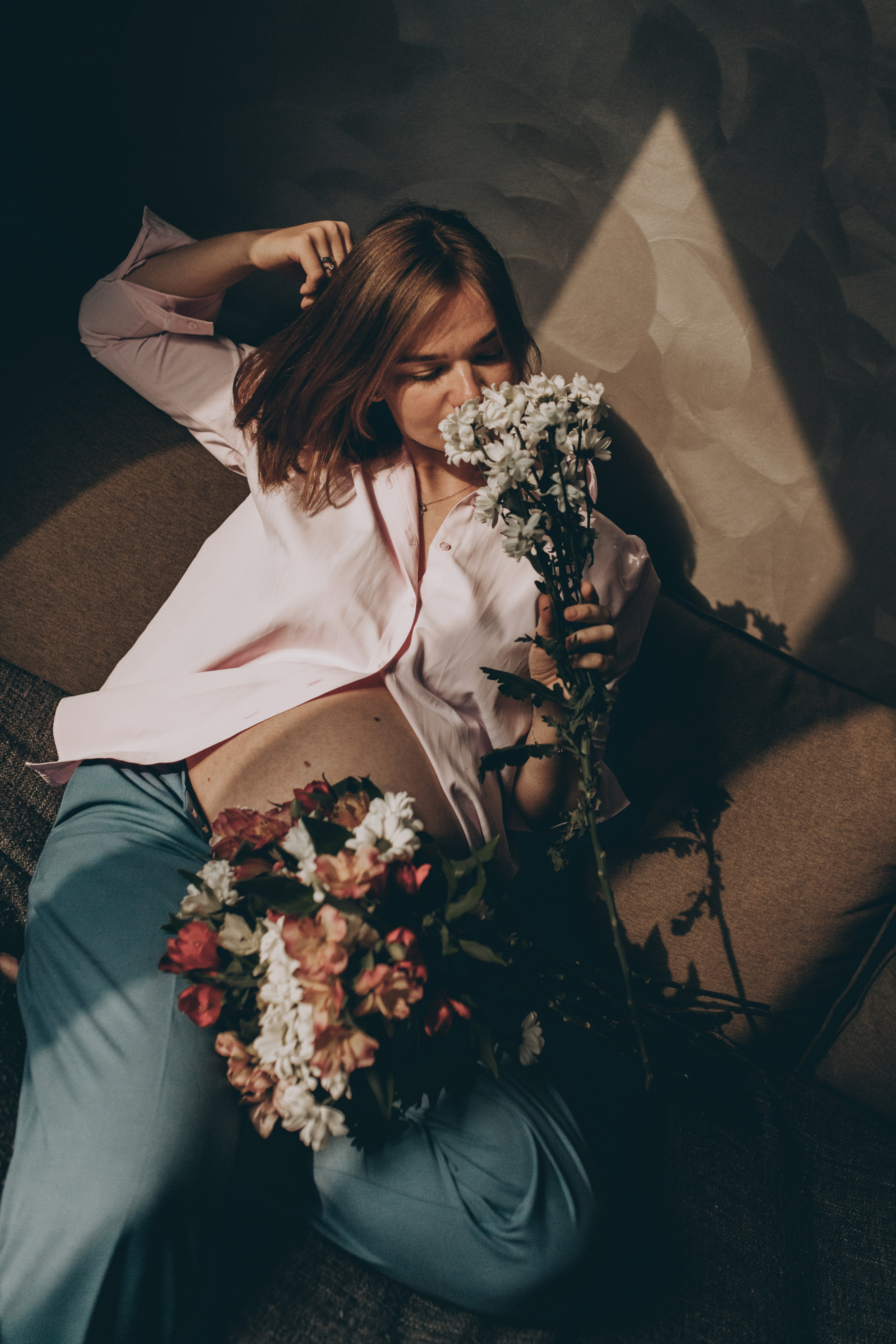 Наташа, беременность. Семейный фотограф Полина Сарина Москва