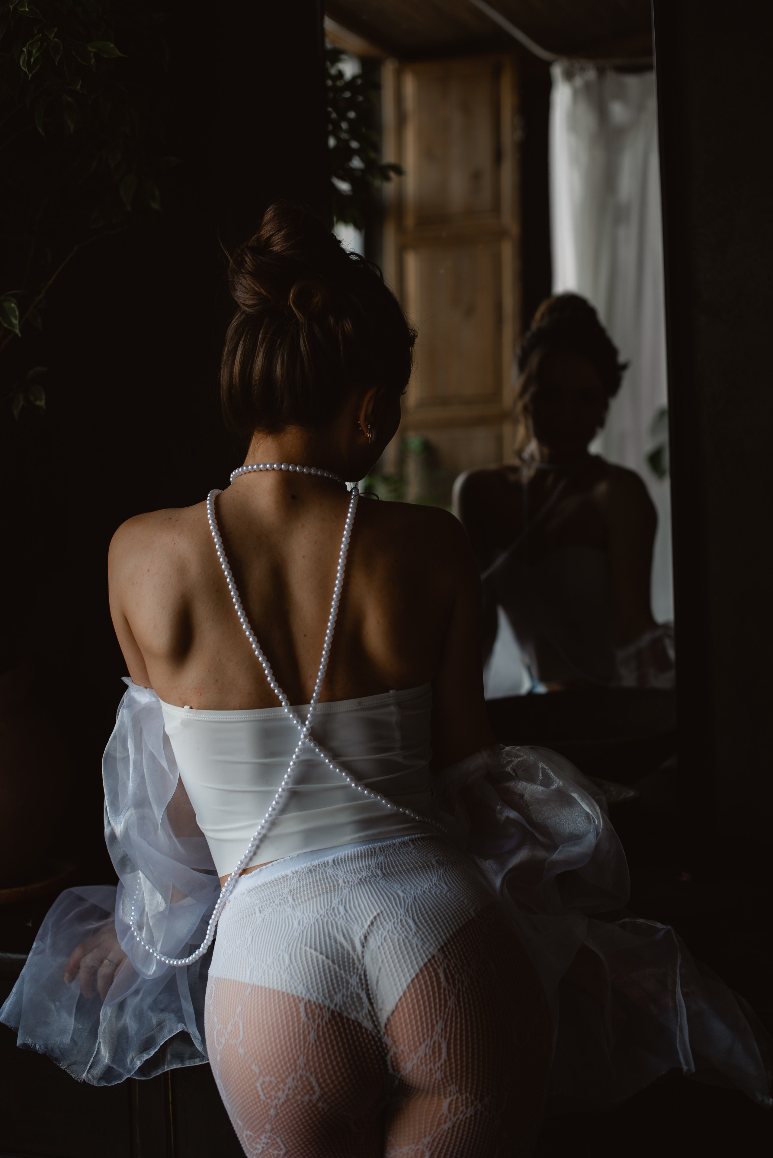 Женская фотосессия в студии