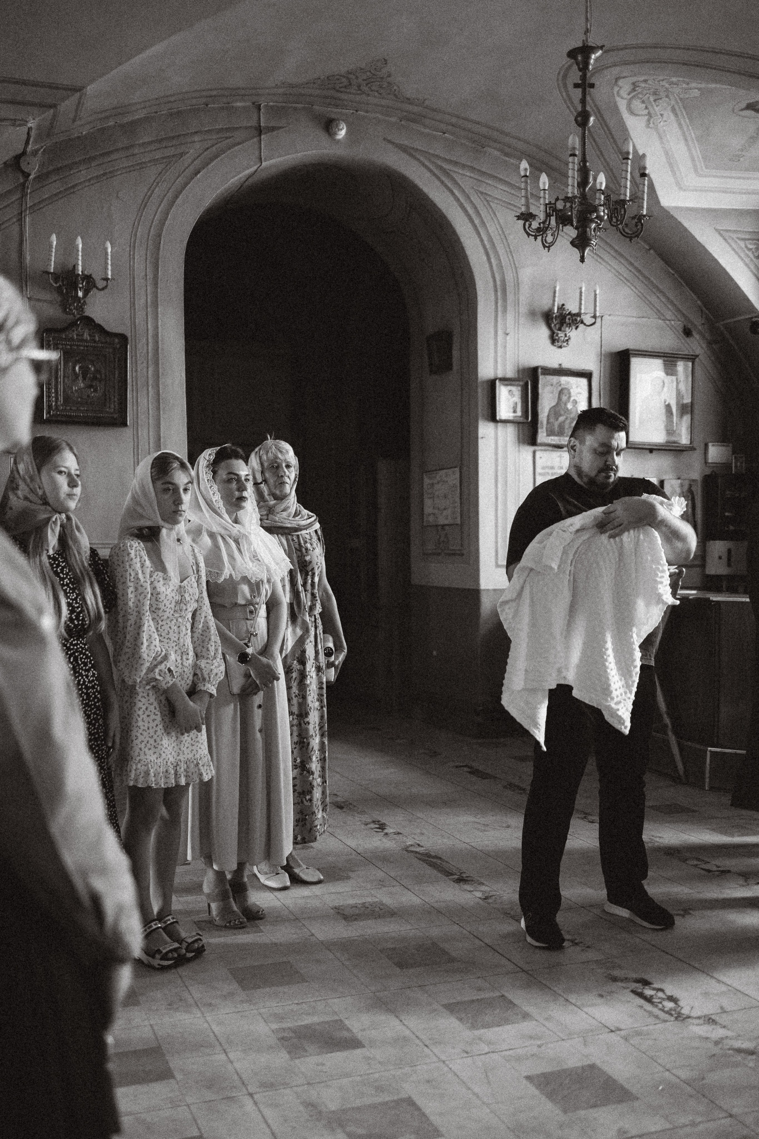 Таинство крещения. Семейный фотограф в Москве Валерия Карпова