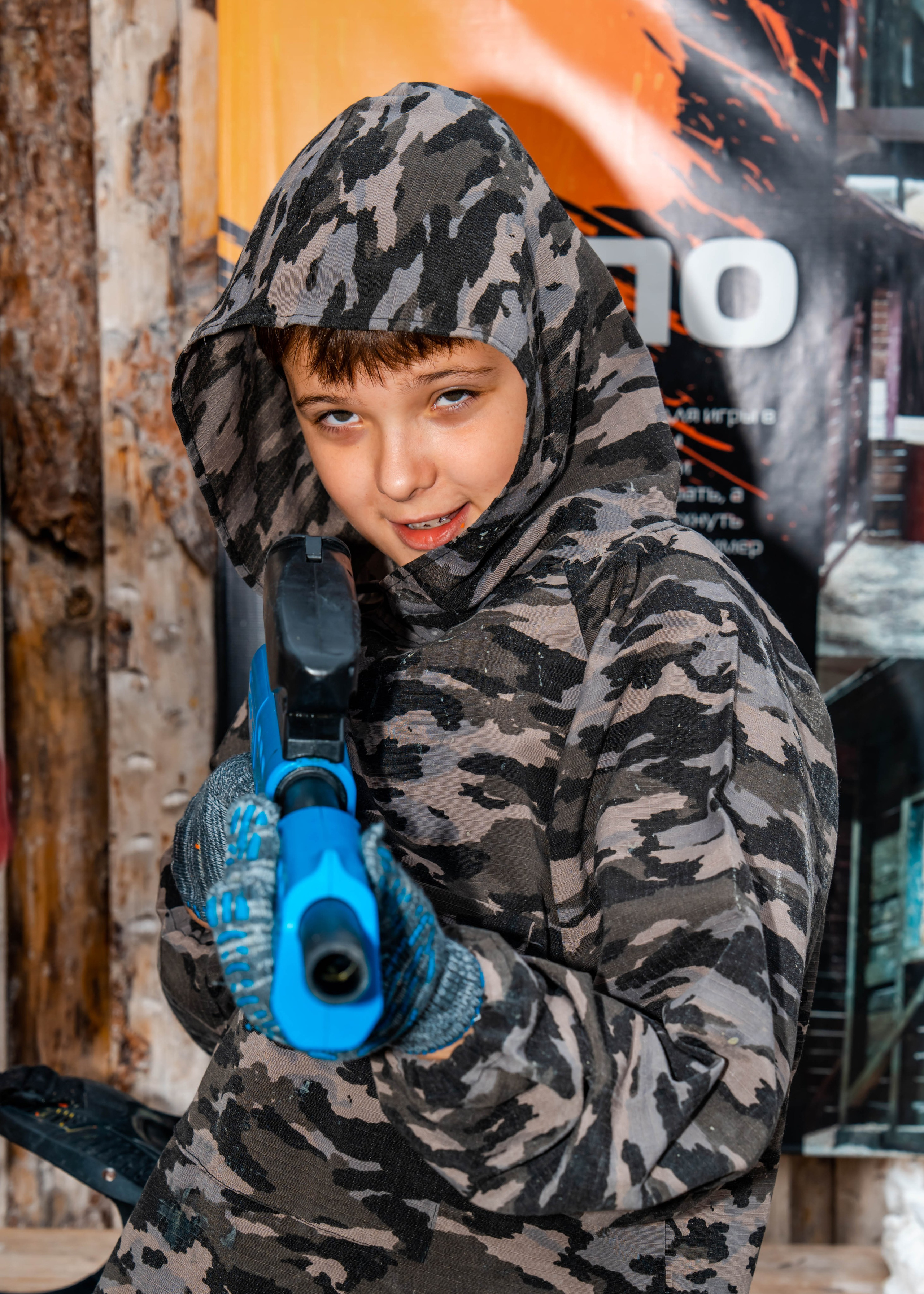 Пейнтбол. Крамер Юлиана детский и семейный фотограф