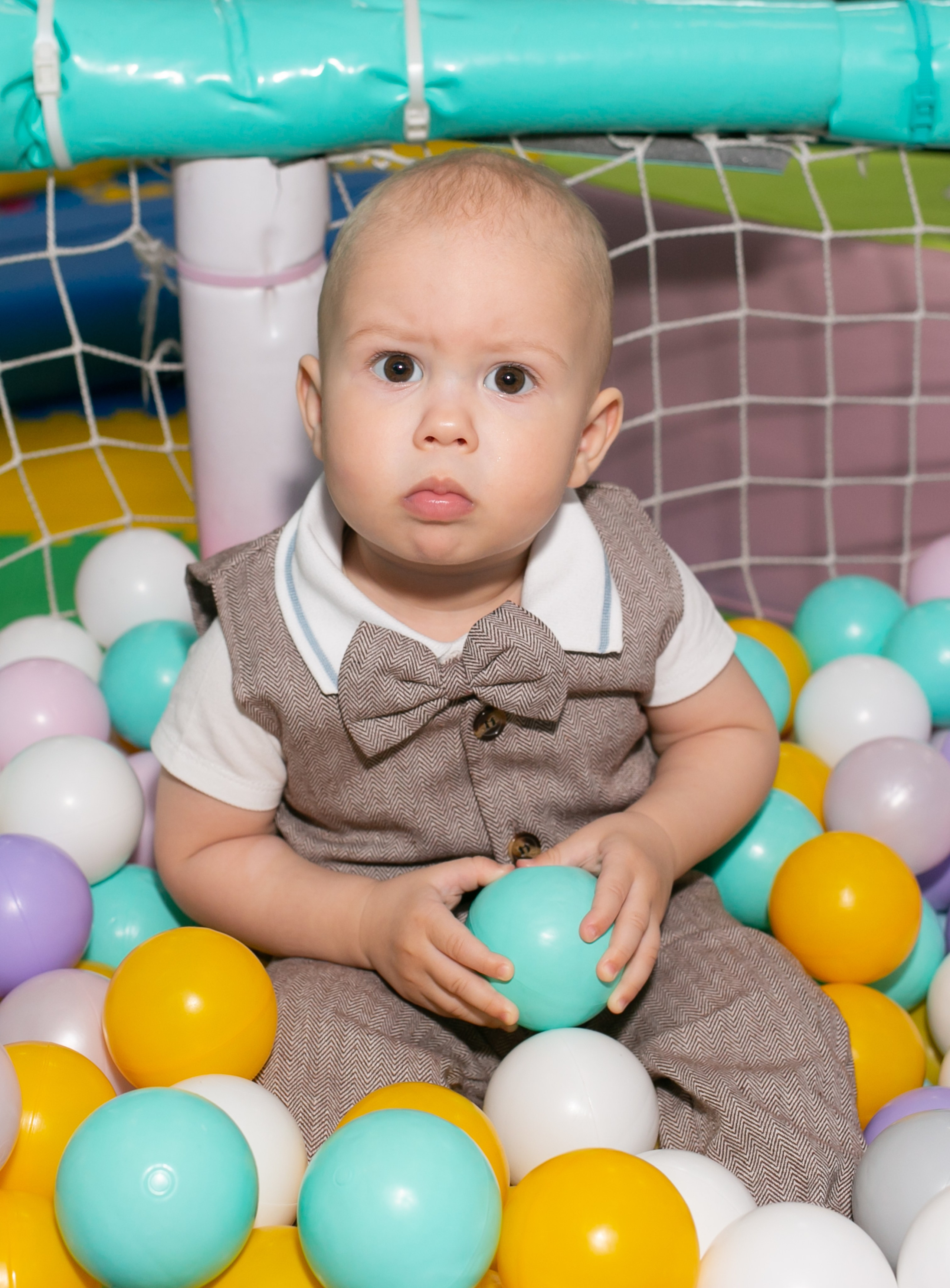 Белый кролик. Годик. Фотограф новорожденных и семейный фотограф НСО г. Бердск Марина Львова