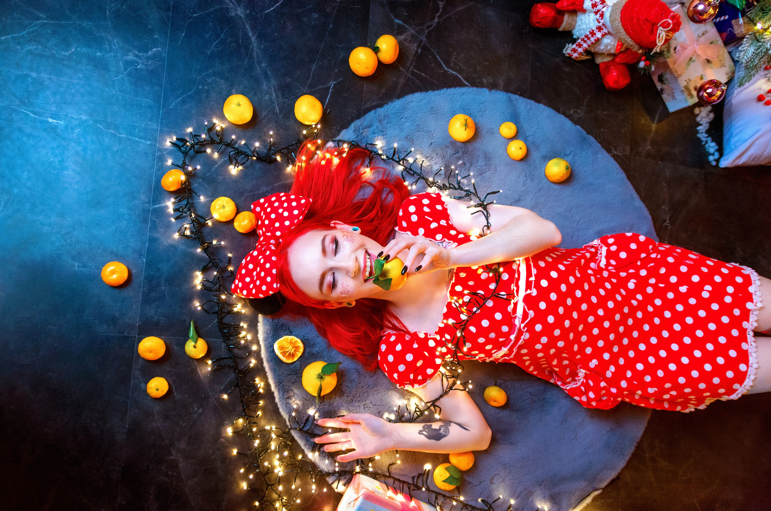 Новогодние яркие фотосессии. Фотографы для фотосессий в Новосибирске