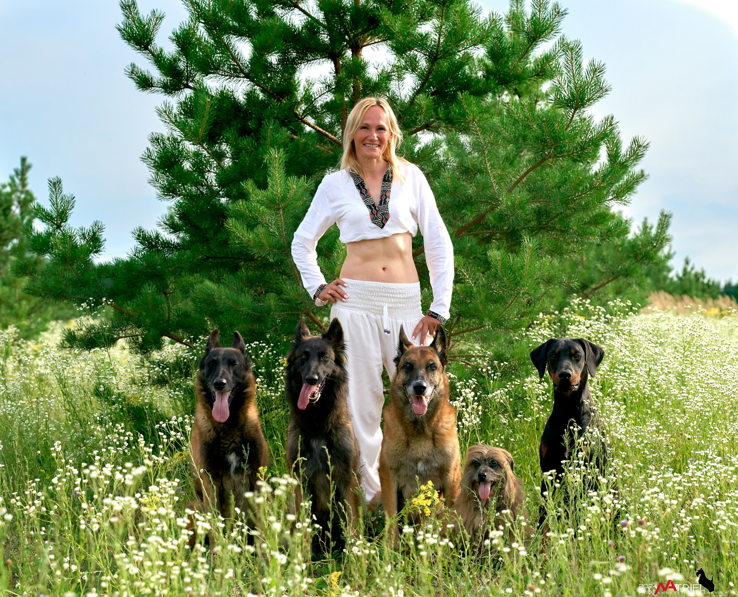 Репортаж из кинологического лагеря