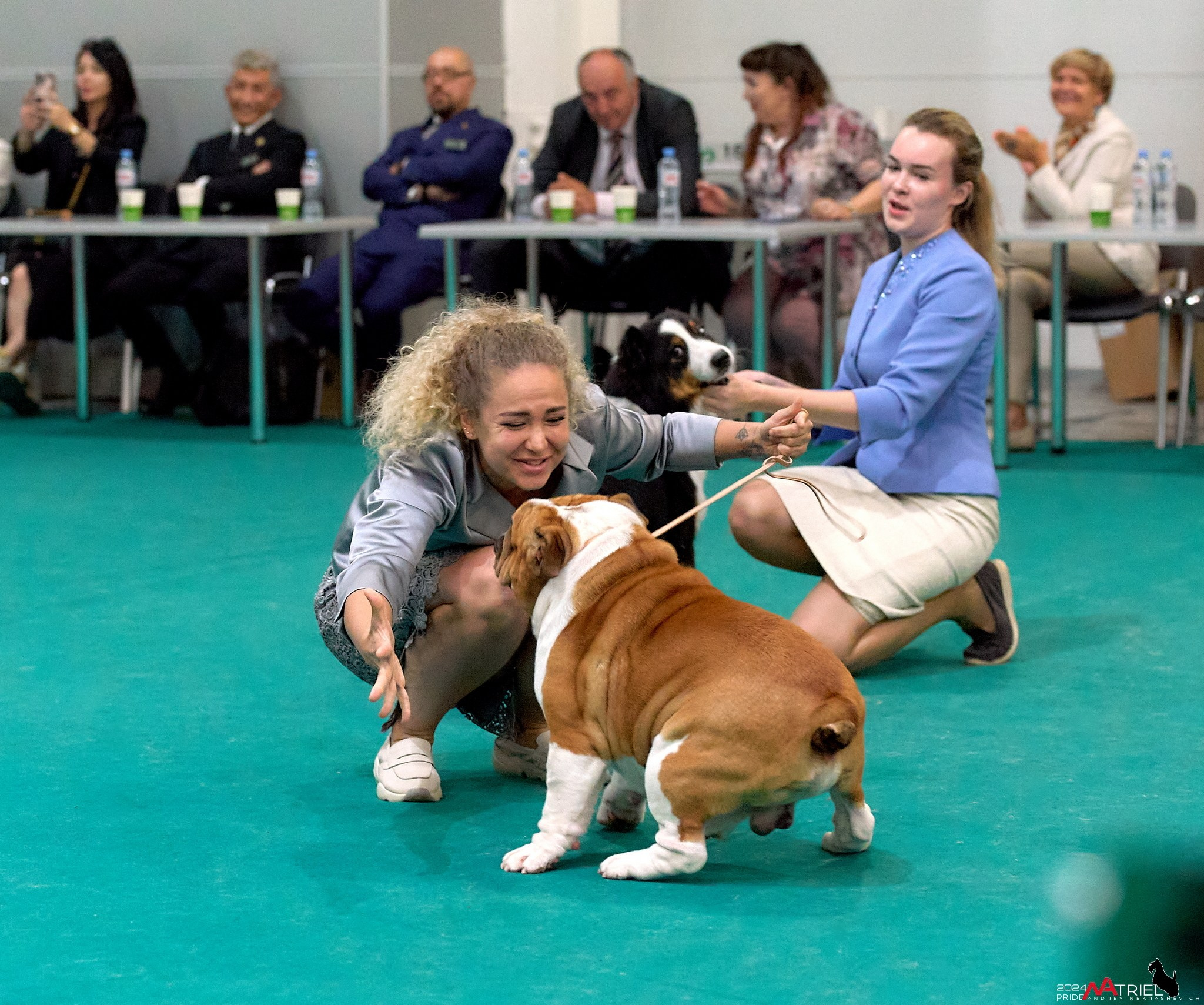 Съемка на выставке в Крокус