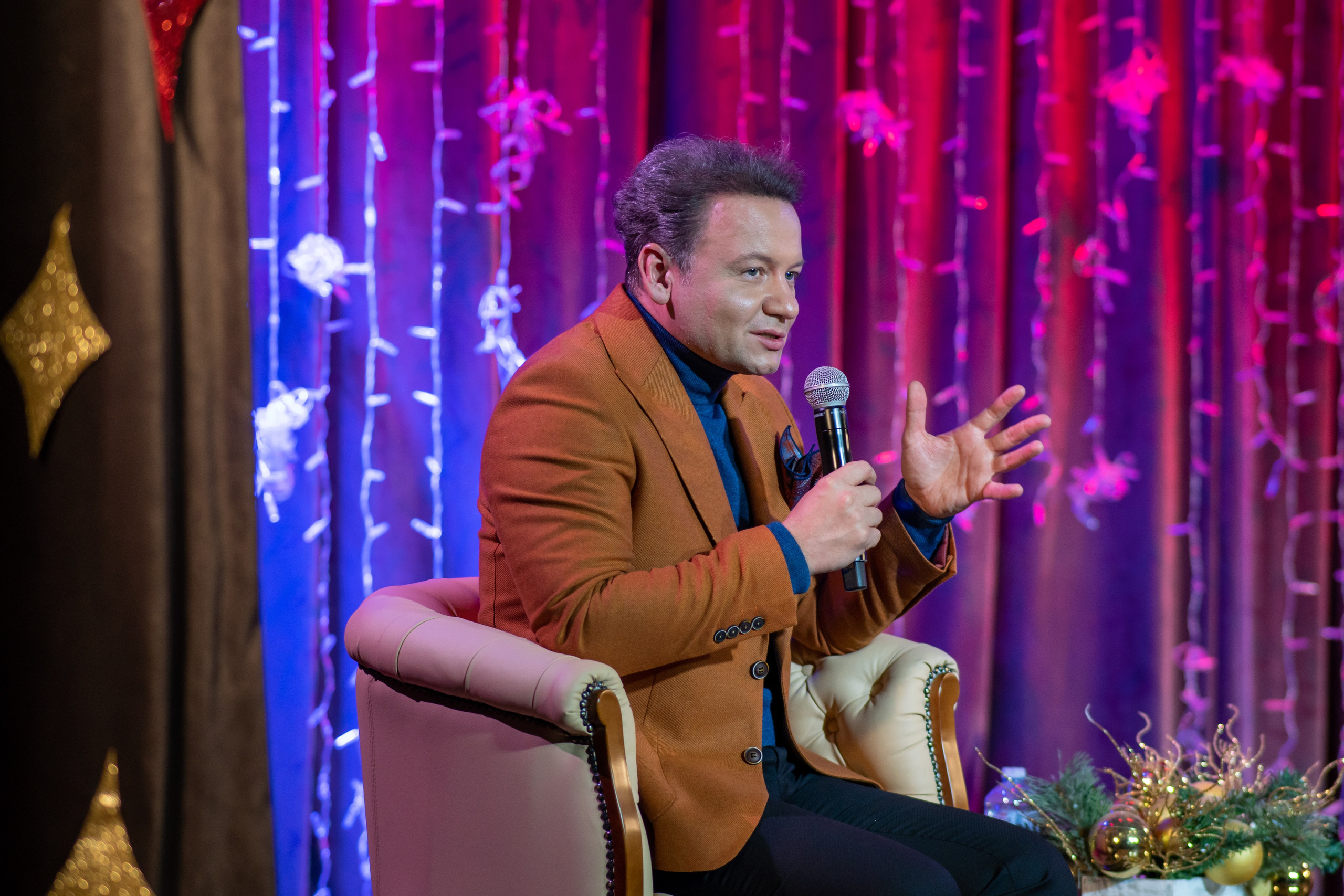 Съёмка программы Гостиная Александра Олешко. «Студия DRONAVT`s» — видеосъёмка и фотография г. Москва