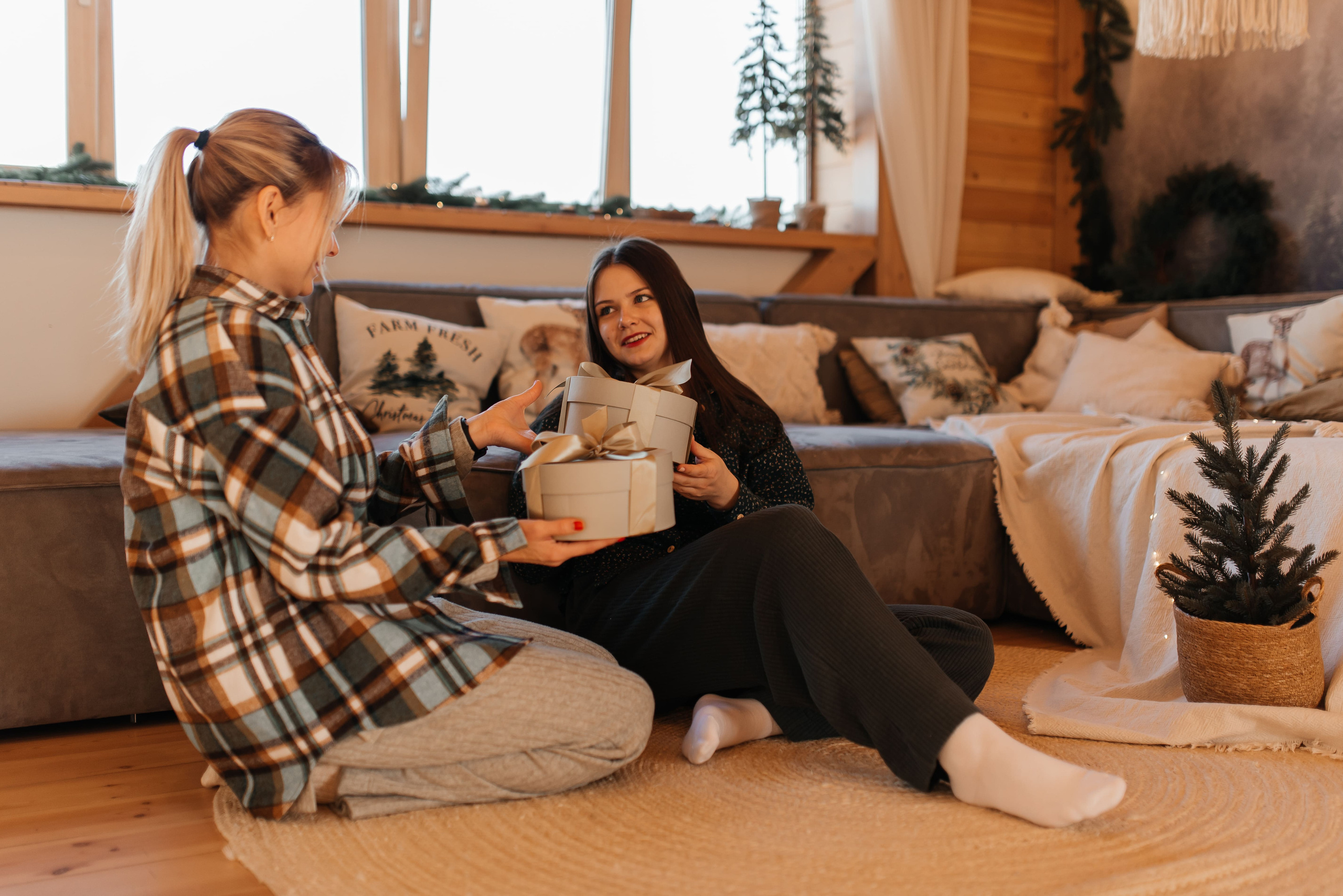 Рождество для троих. Семейная фотосессия в Новосибирске от фотографа Ольги Коваль