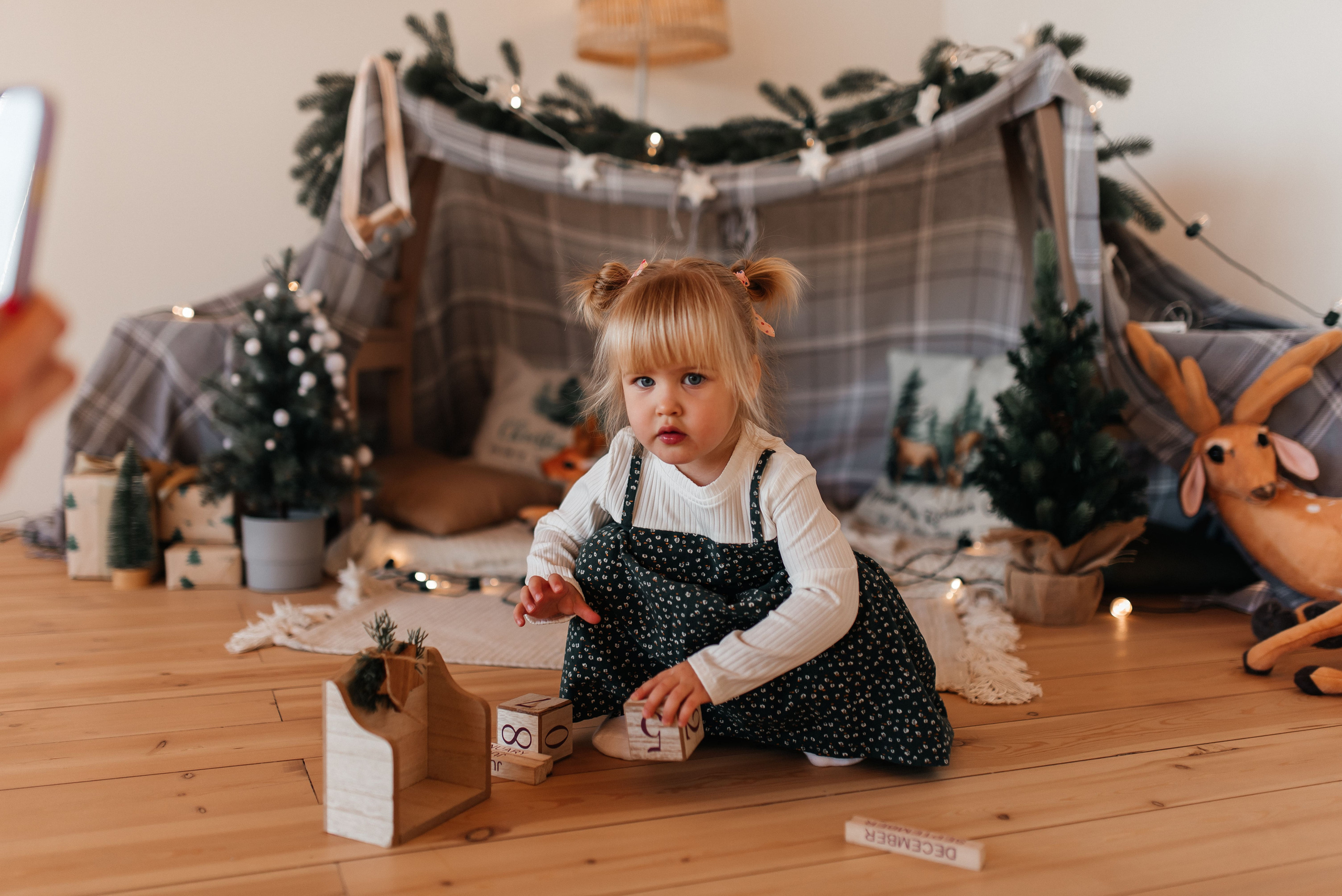 Рождество для троих. Семейная фотосессия в Новосибирске от фотографа Ольги Коваль