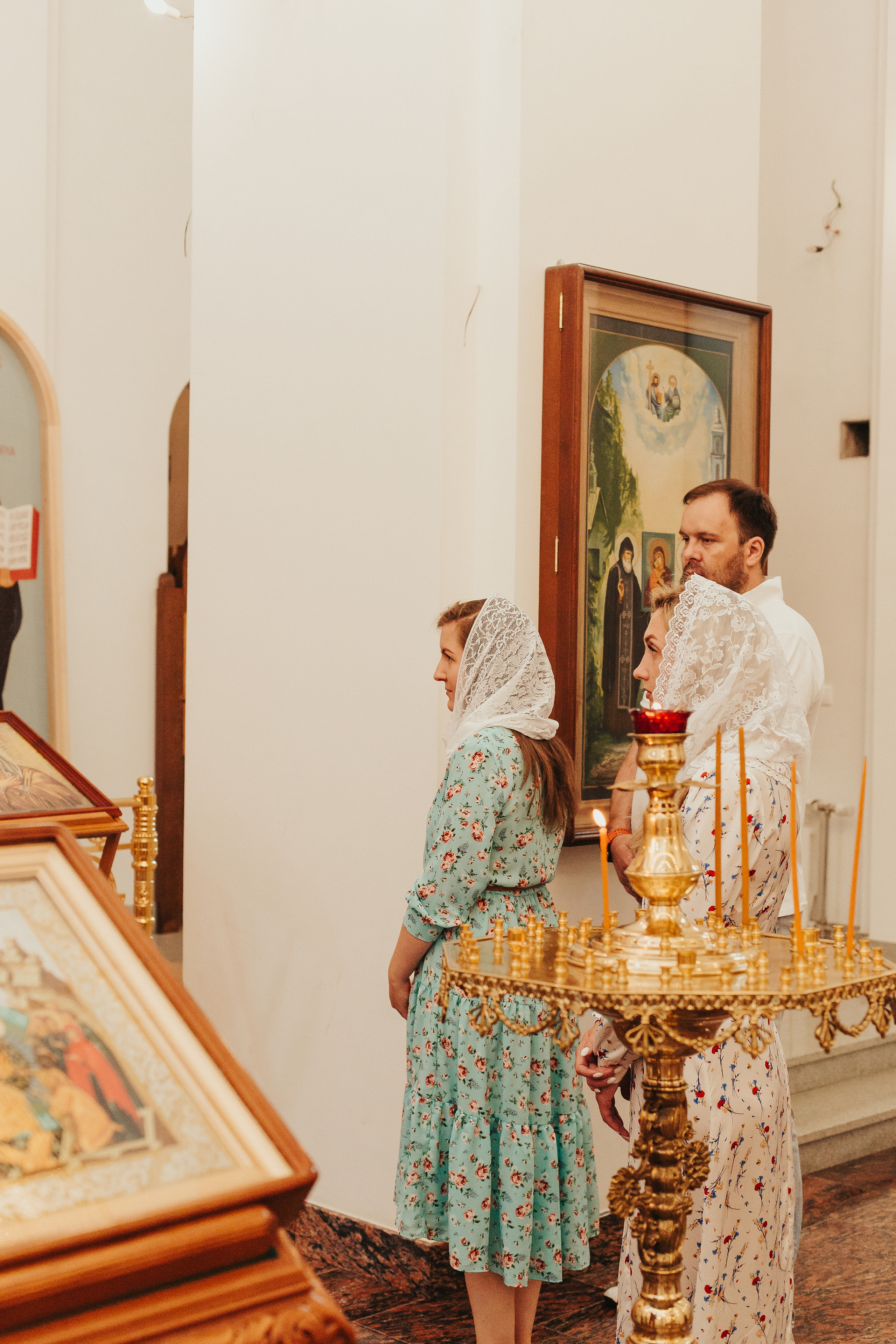 Крещение Софии в Хотьково. Фотограф новорожденных и детский в Сергиевом Посаде Кругликова Юлия