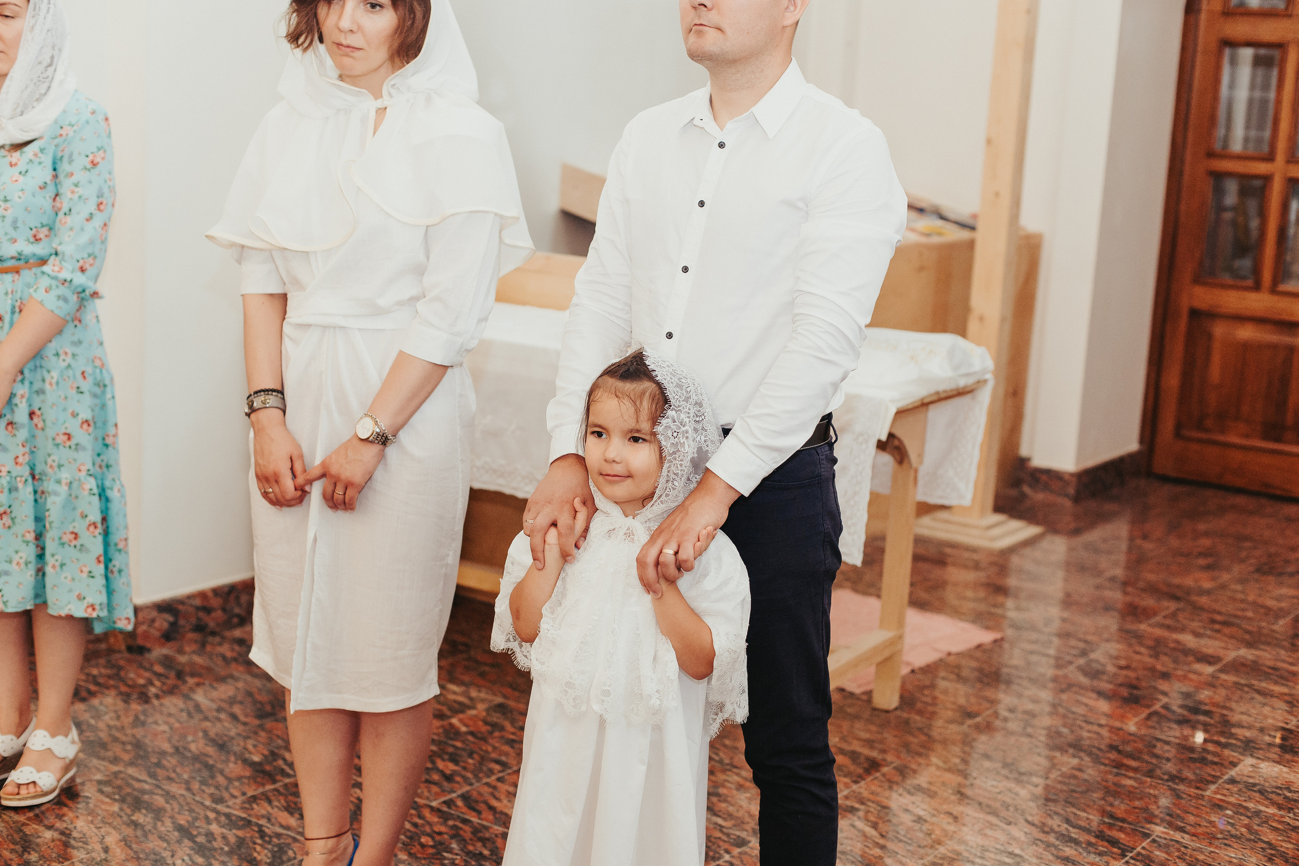 платки на крещение для женщин