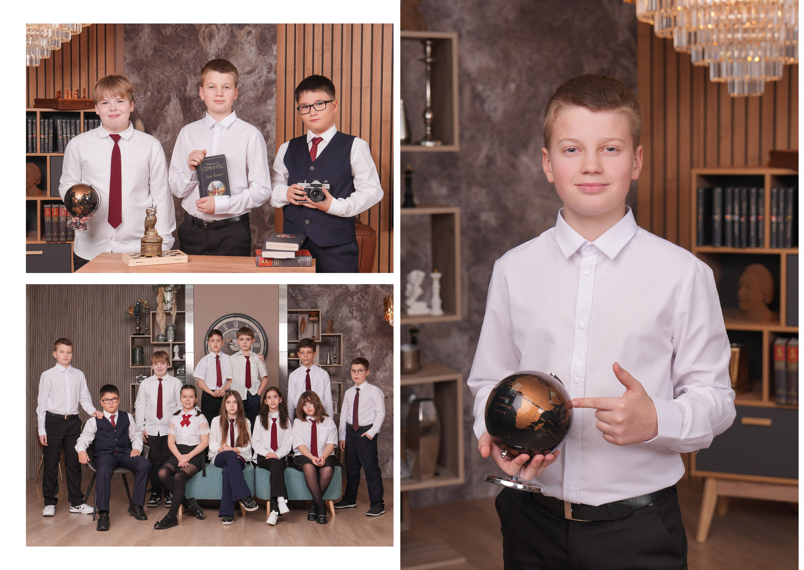 ШКОЛА 93 4 В. Красивый выпускной альбом в Краснодаре