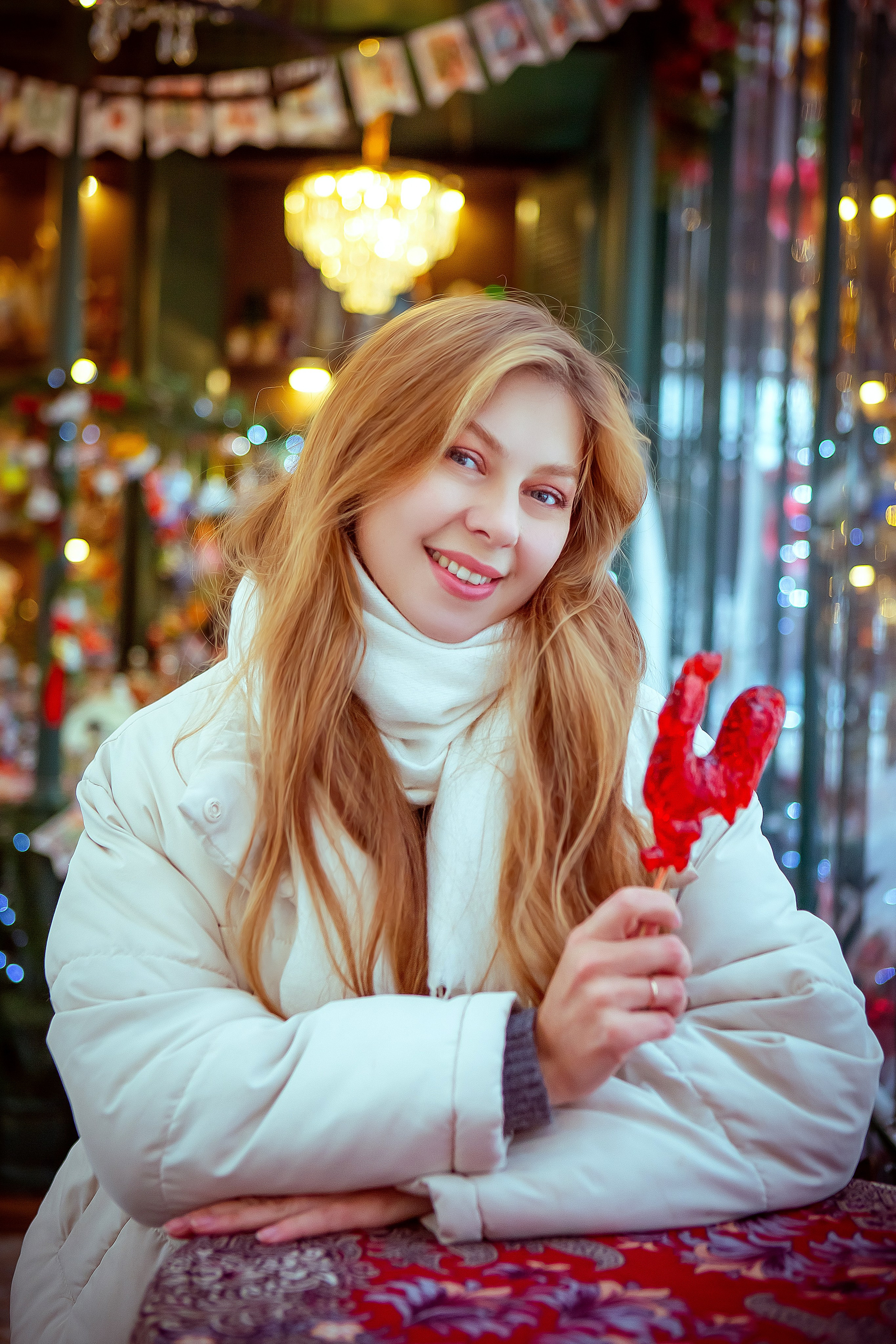 Новогодняя Москва. Алиса. Фотограф Мария Кольцова