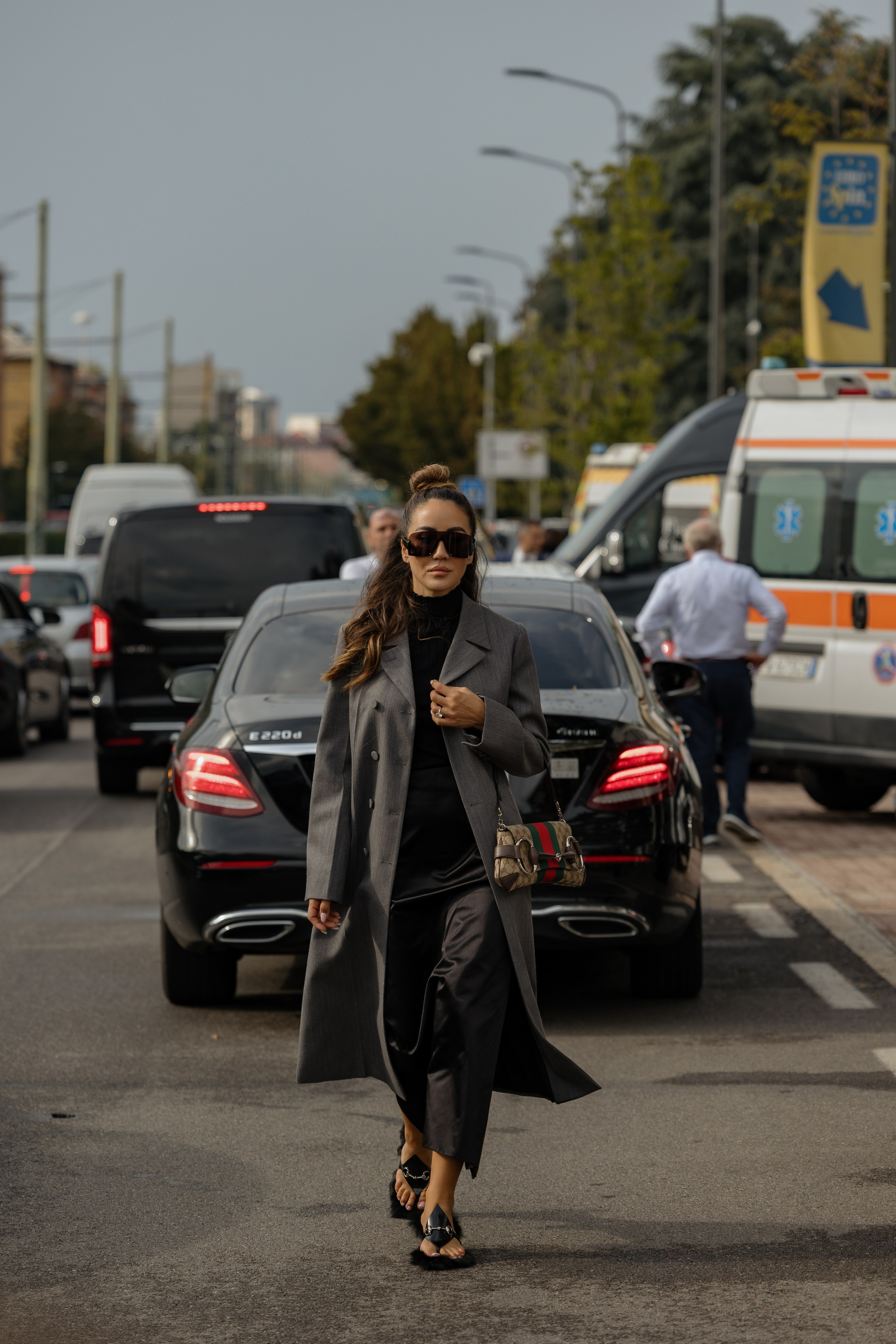 MFW SPRING/SUMMER 2024 GUCCI. Photographer in Milan Ivan Goncharov