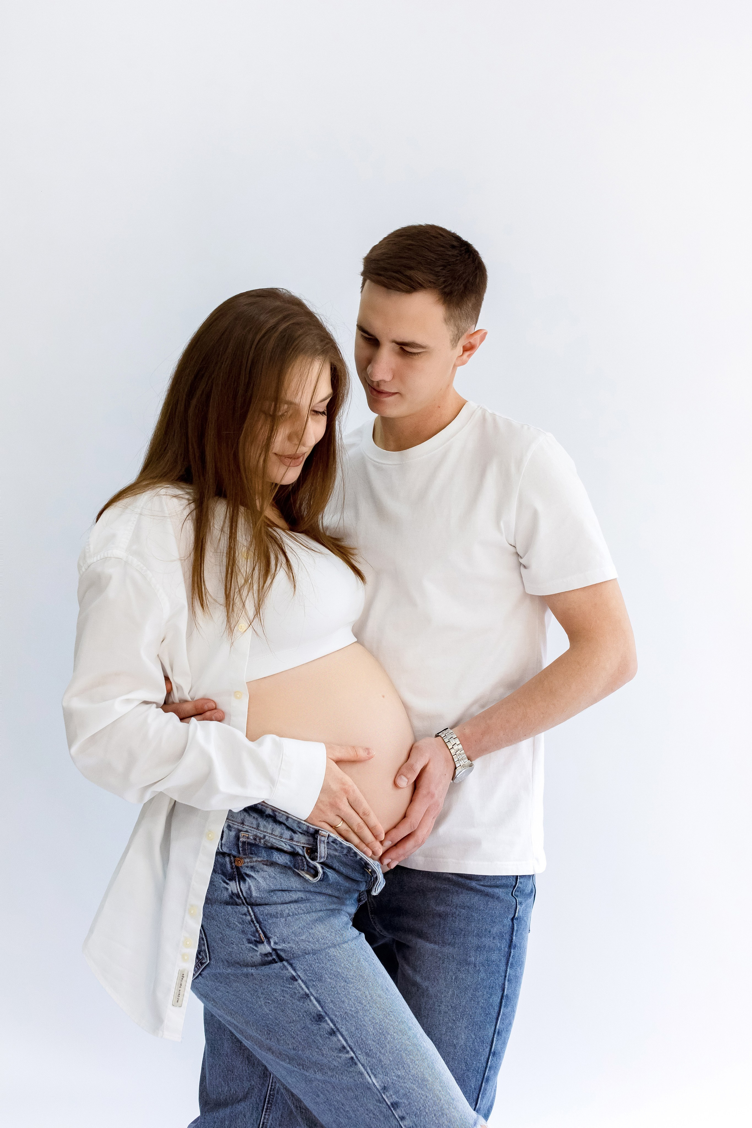 Студийная съёмка беременности. Свадебный и семейный фотограф в Каспийске Алёна Нурмагомедова