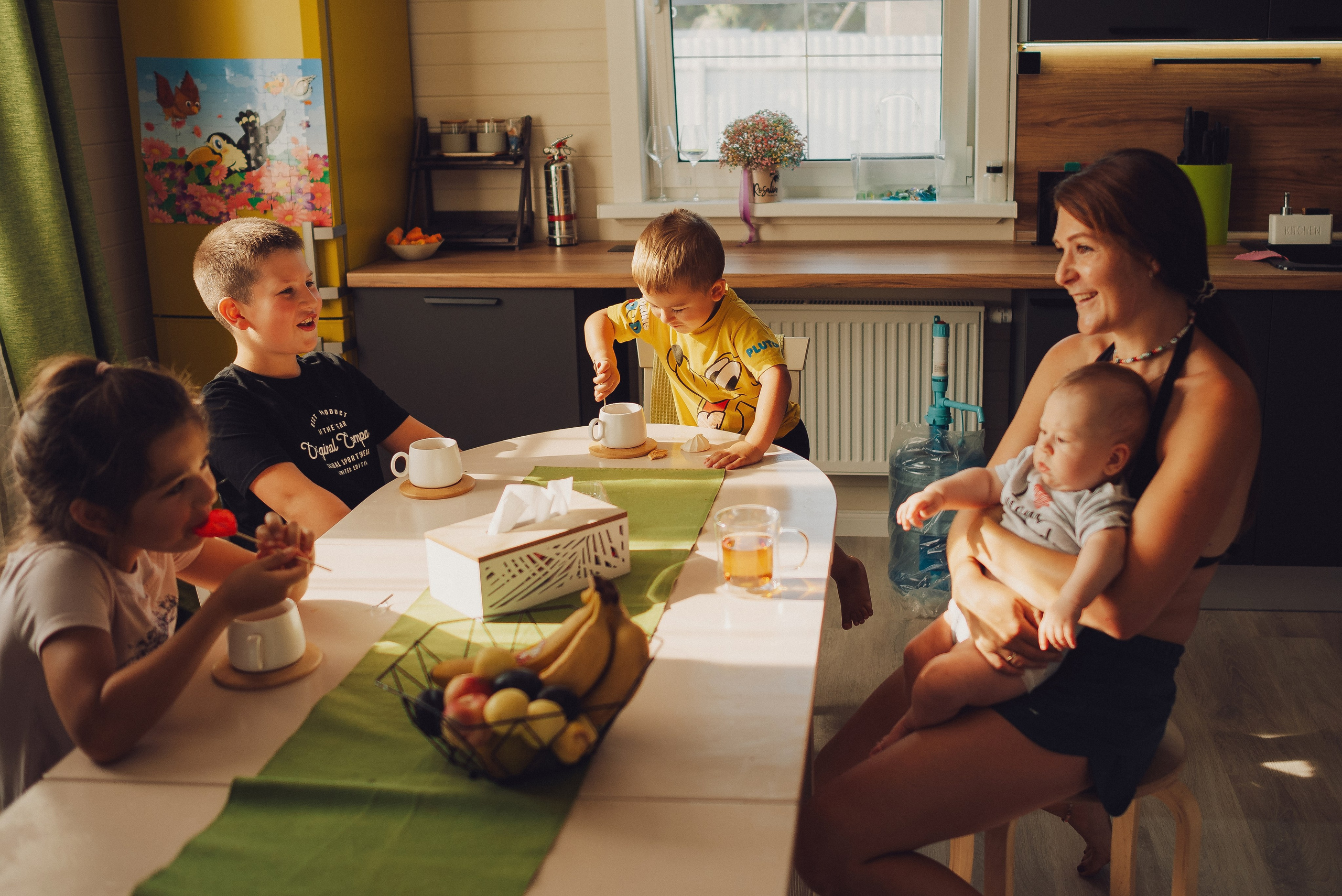 Домашняя фотосессия. Семейный и детский фотограф в Обнинске, Калуге, Москве