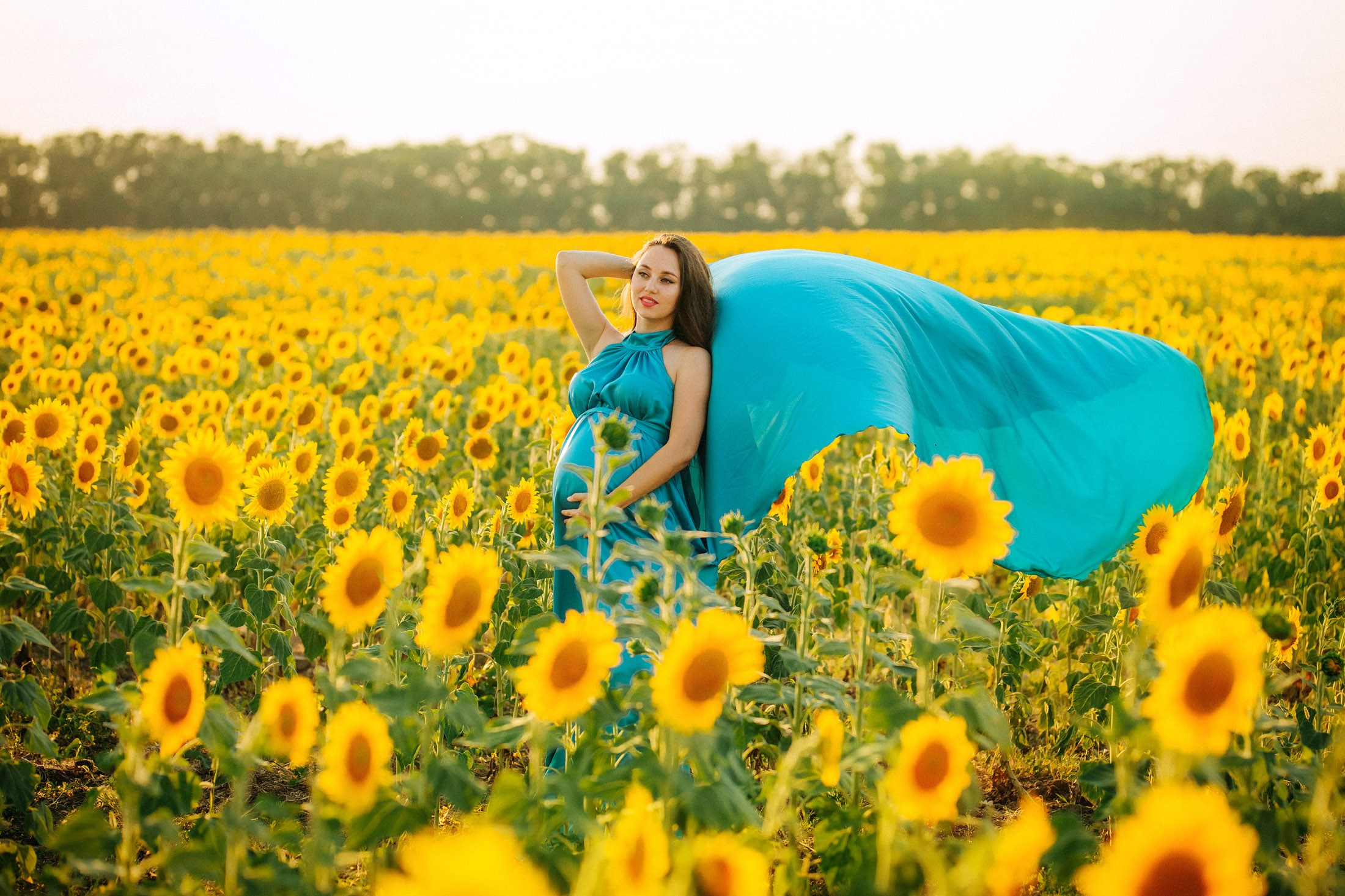 Подсолнухи!. Семейный, детский, свадебный, фотограф в городе Анапа