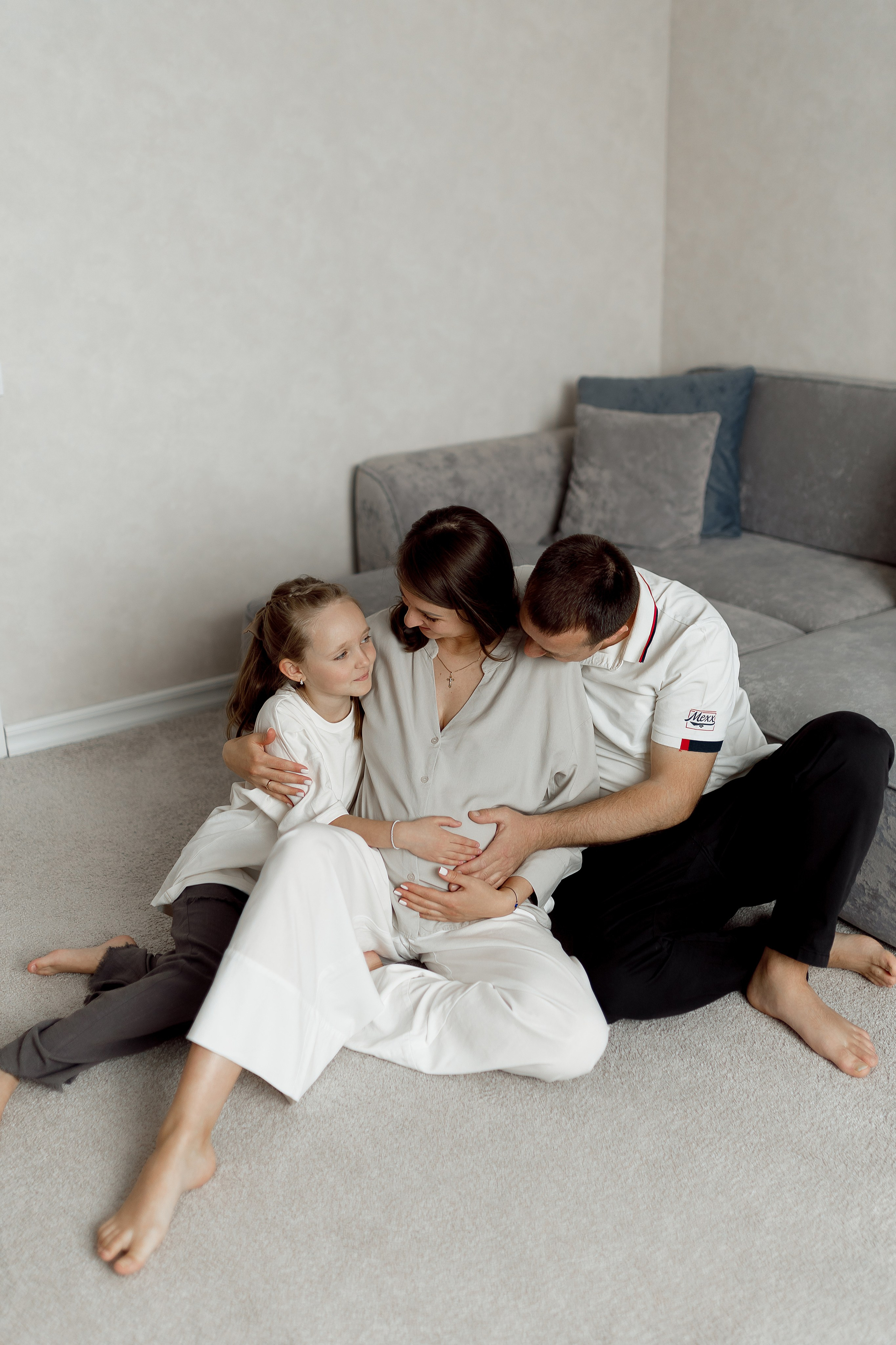 Татьяна с семьёй. Фотограф в Москве Юлия Хамзина