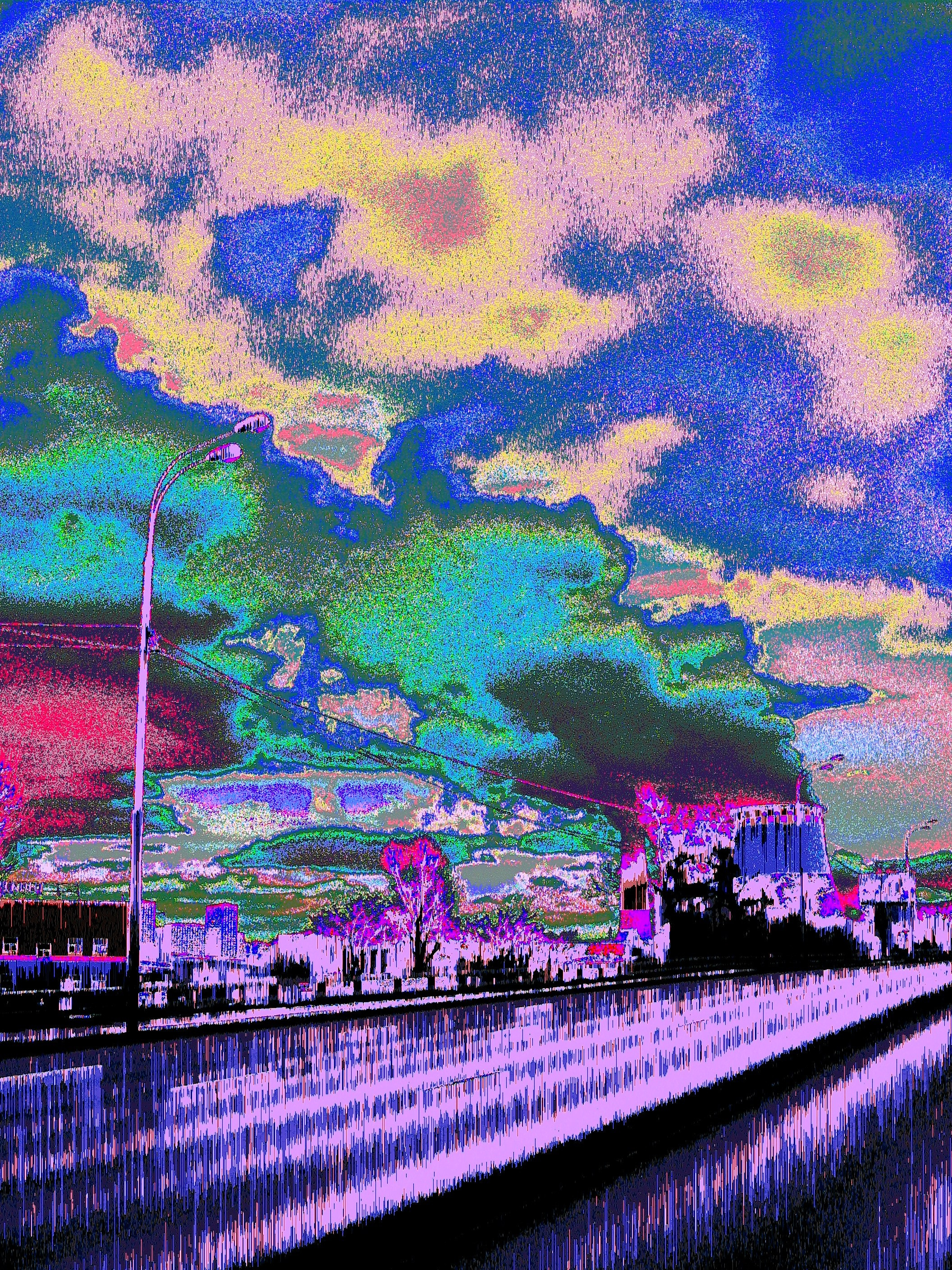 Urban View. Glitch Artist Dmitriy Fayvilovich