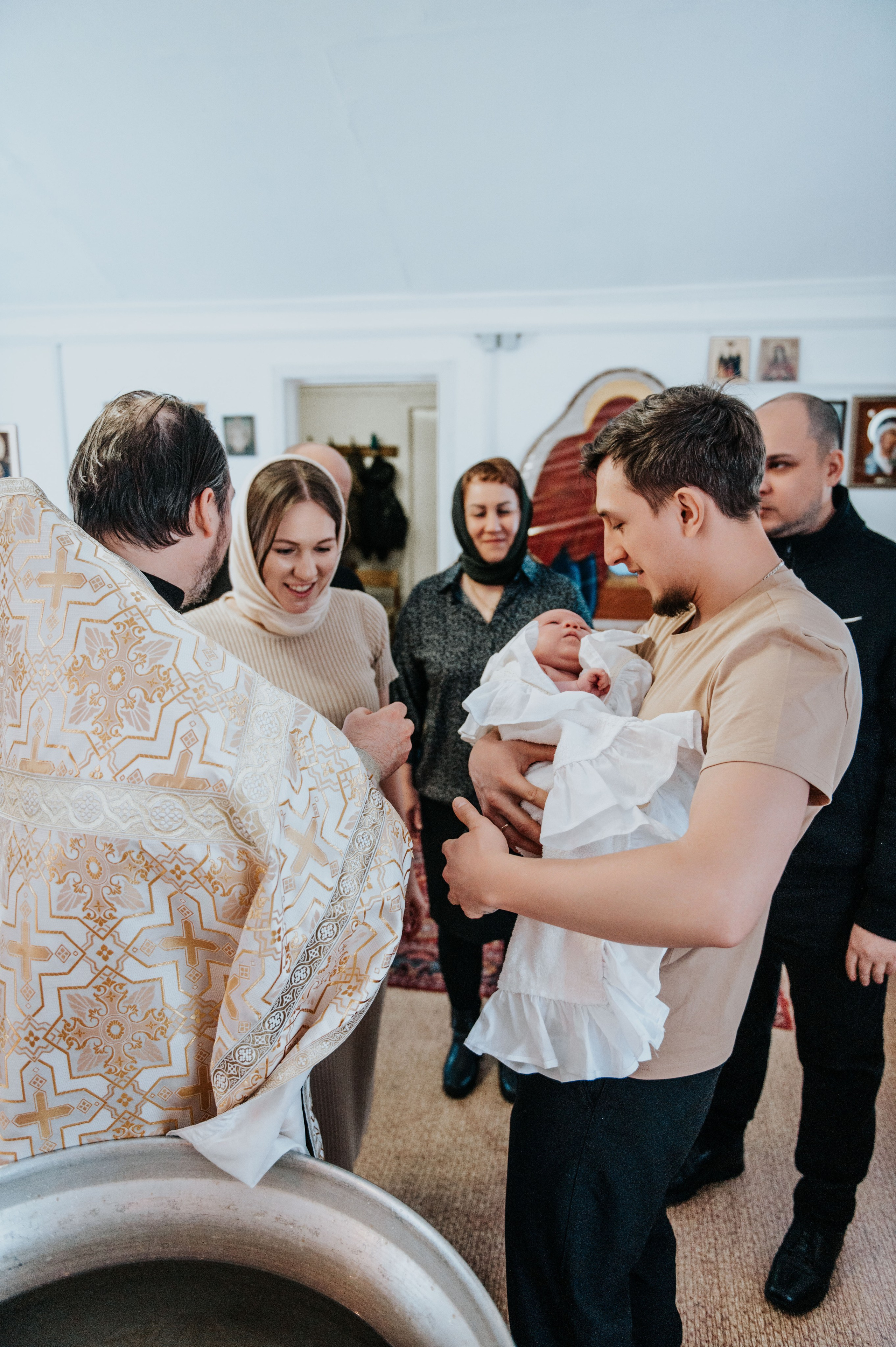 Таинство крещения Мирославы. Фотограф в Сургуте Светлана Гибадуллина