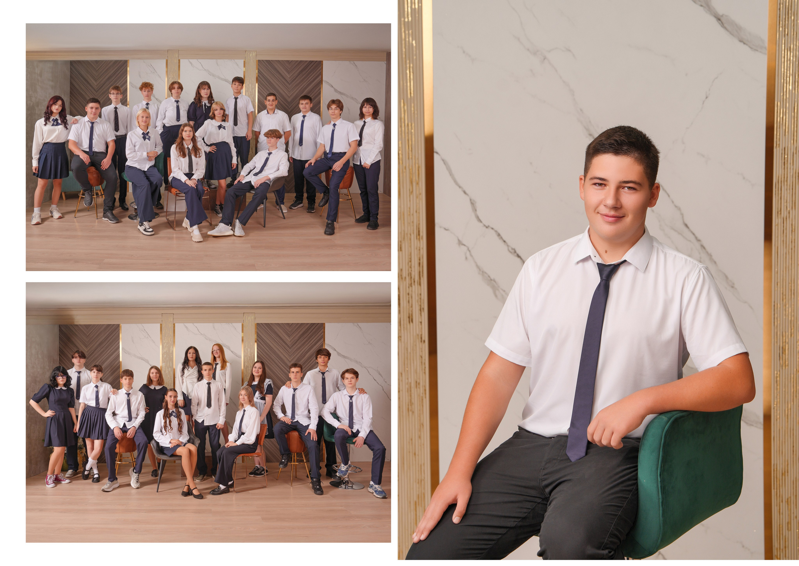 ШКОЛА 6-9Б. Красивый выпускной альбом в Краснодаре