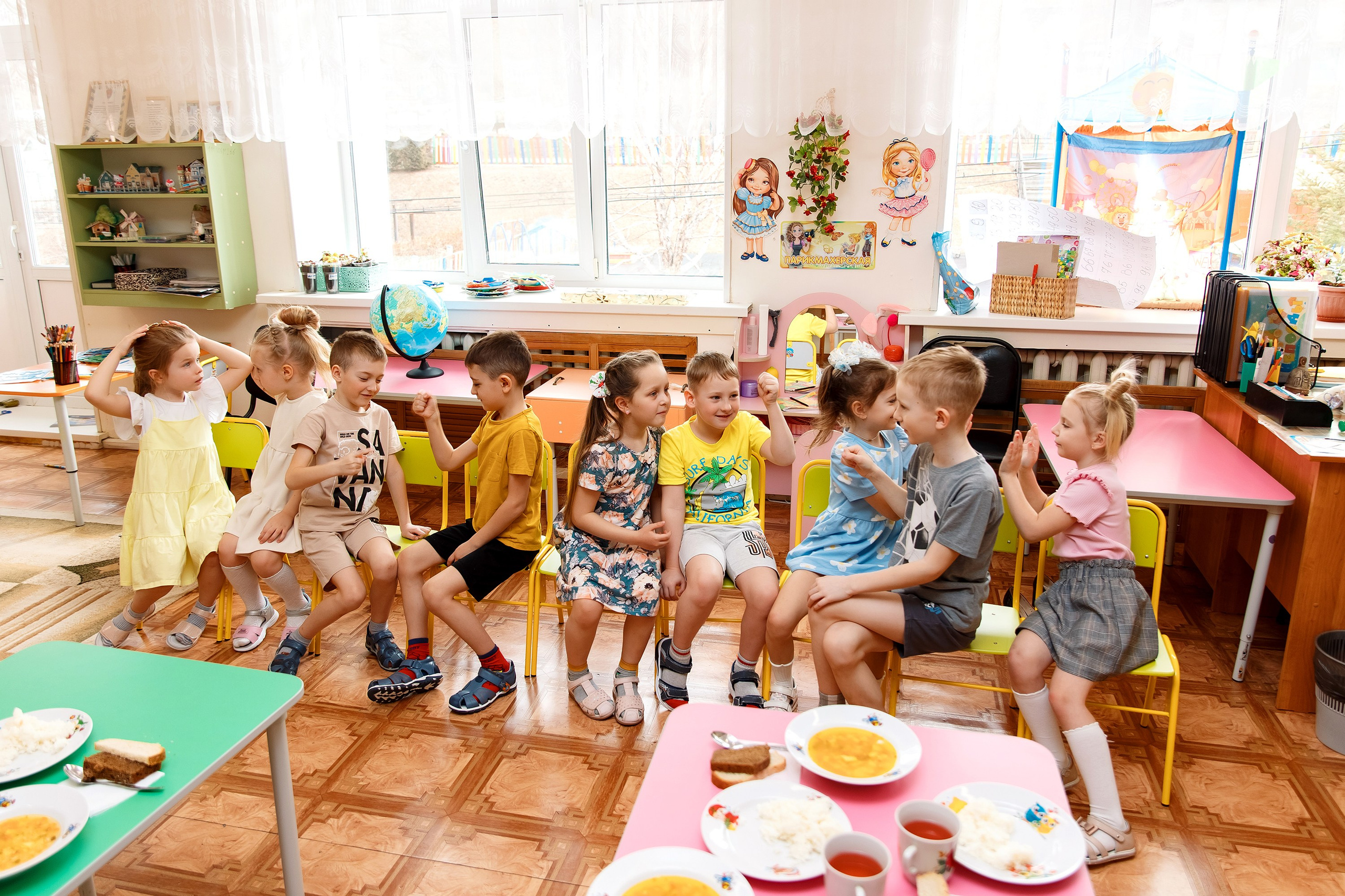 Детский Сад 9 (13 человек). Фотограф Любовь Корниенко, Примоский край