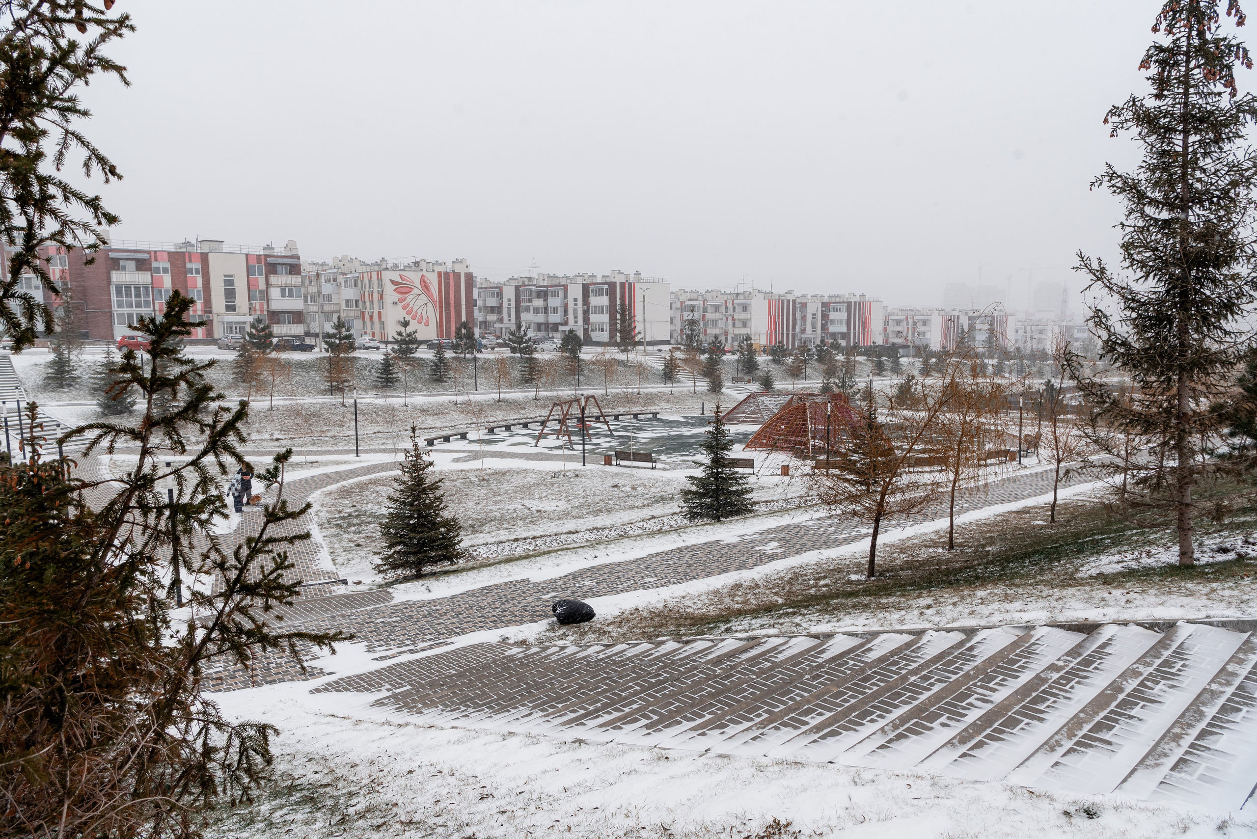 Зимняя съёмка улиц Родниковой Долины. Фотограф в Волгограде и Волжском Александр Горбань