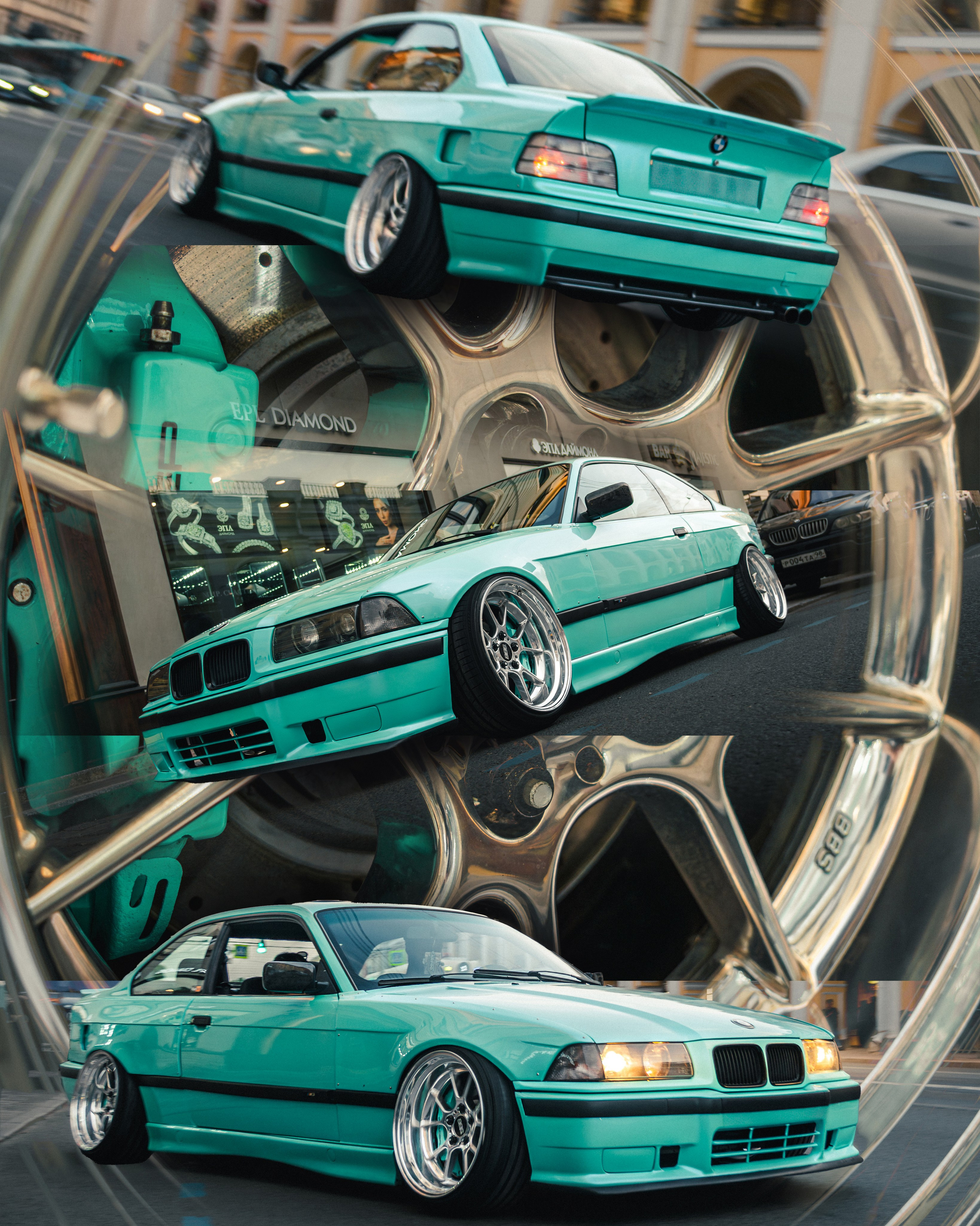 BMW E36. Valya Fleks