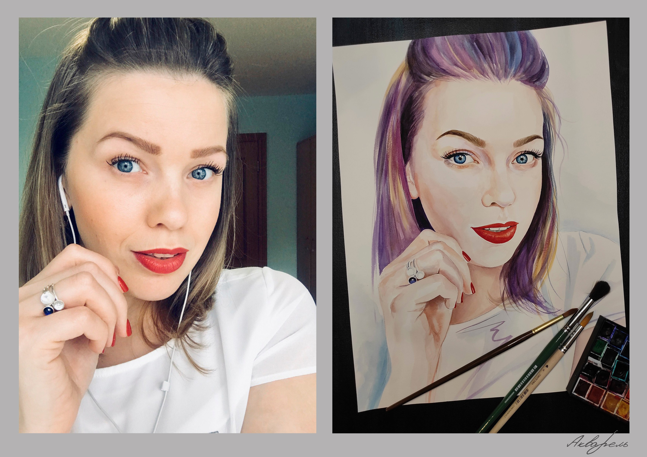 ФОТО/ПОРТРЕТ. Профессиональный художник Ирина Пантюхина