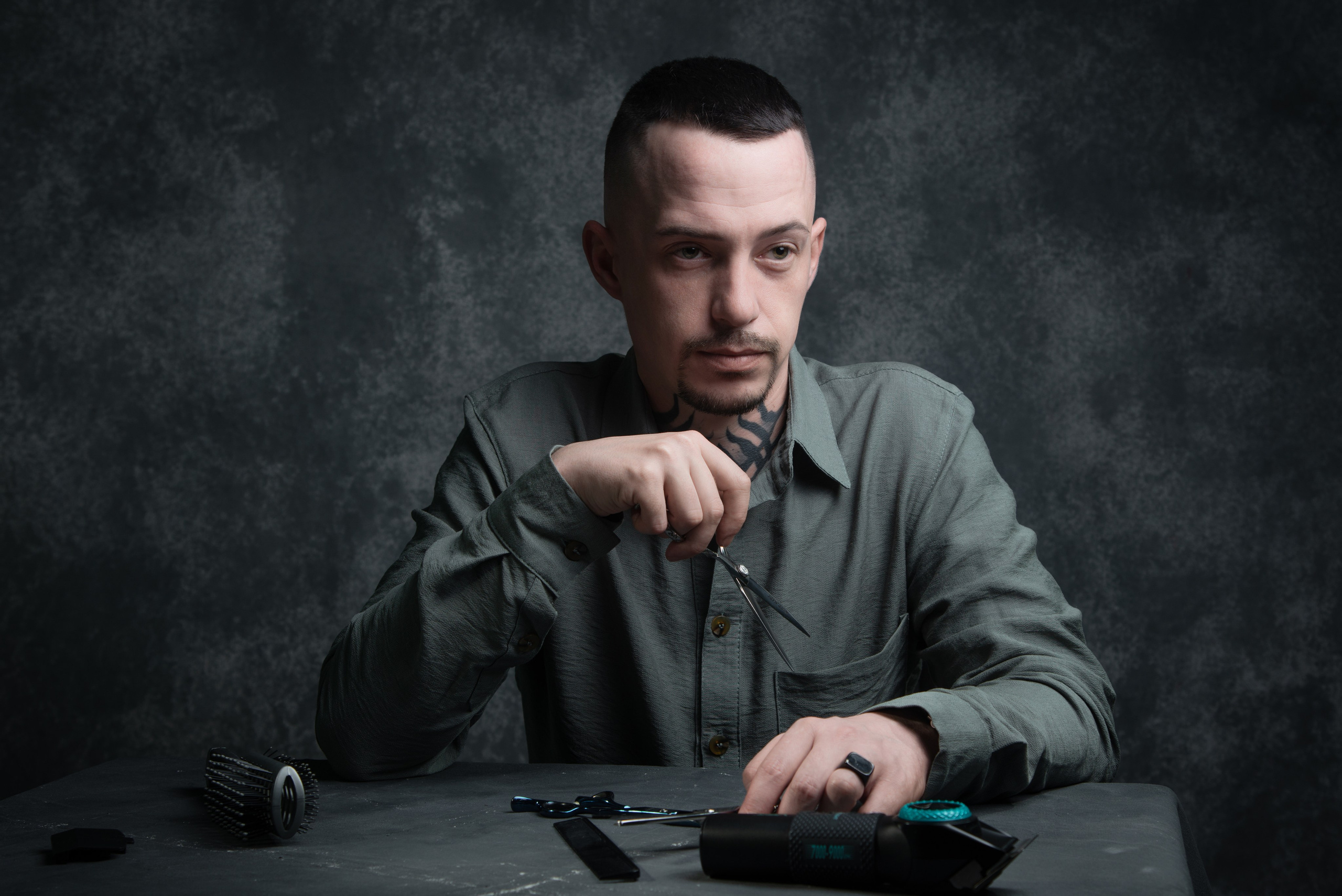 Портретная мужская фотосессия. Свадебный и портретный фотограф в Омске Матвей Краузе