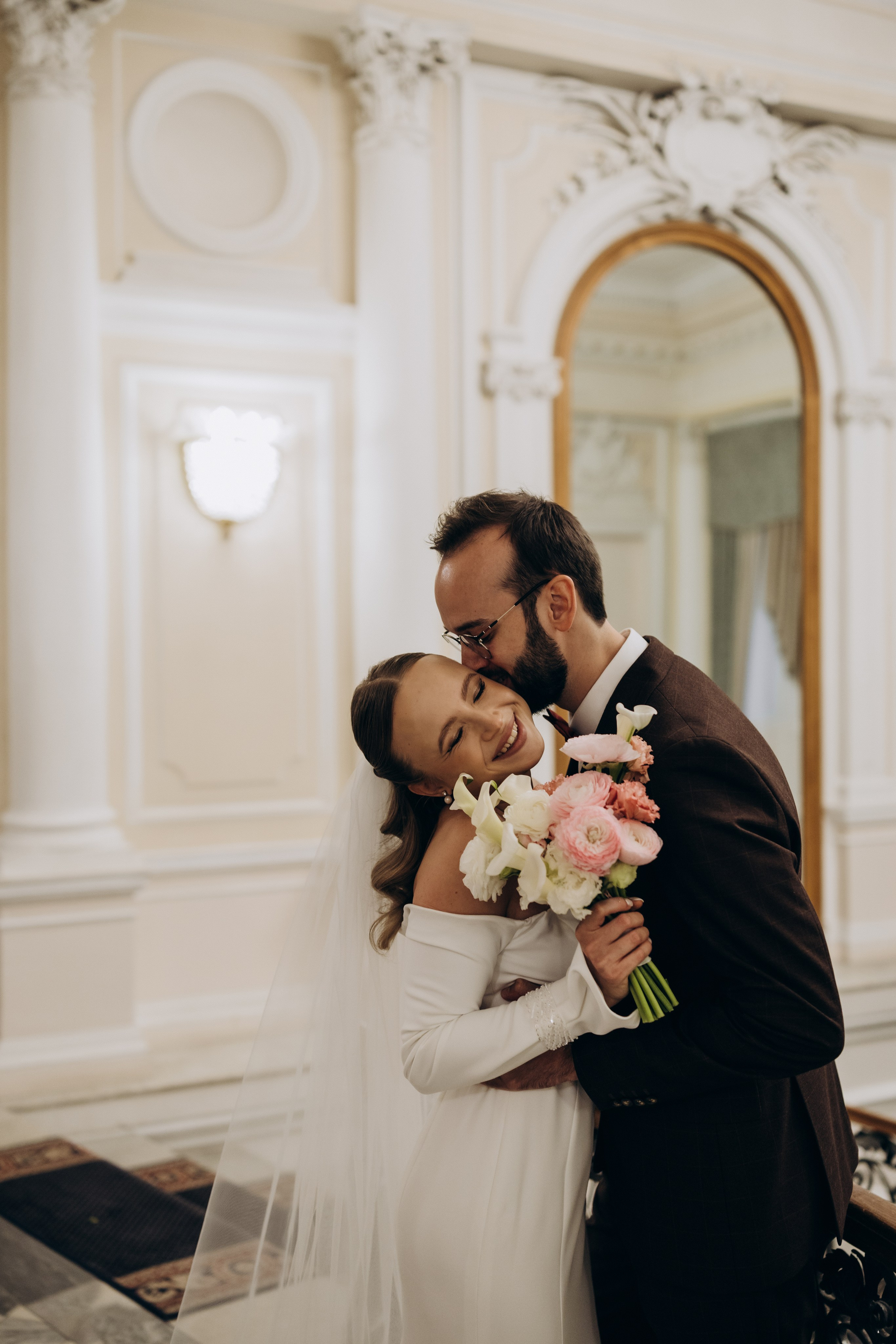 Юра и Полина | 2-й дворец и Половцова. Свадебный и love story фотограф в Санкт-Петербурге