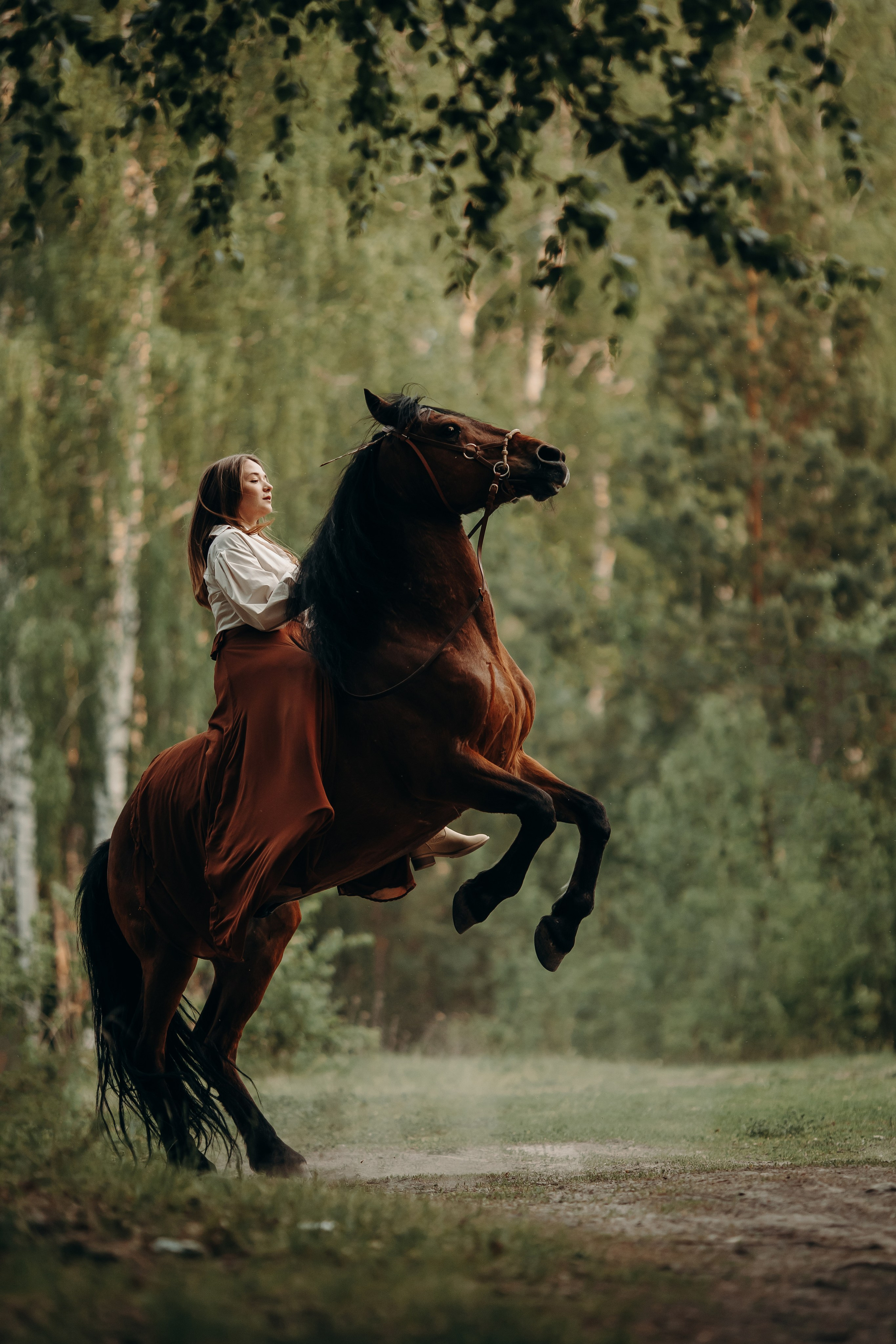 Ксения и Талисман. Анна Молчанова конный фотограф в Тюмени | фотосессии с лошадьми Тюмень