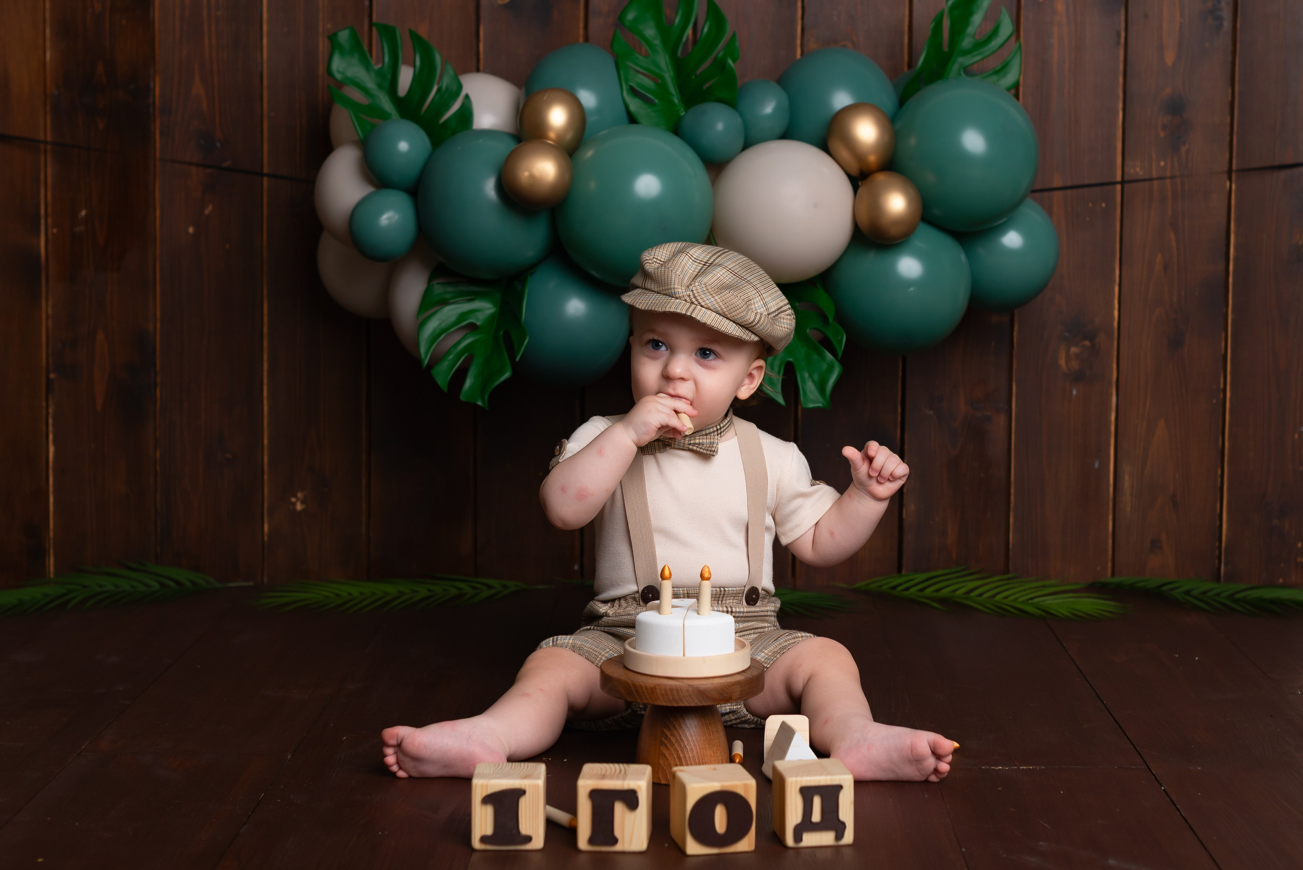 Фотосессия на годик мальчику. Детская фотостудия «Мандаринка» | Детский фотограф Краснодар