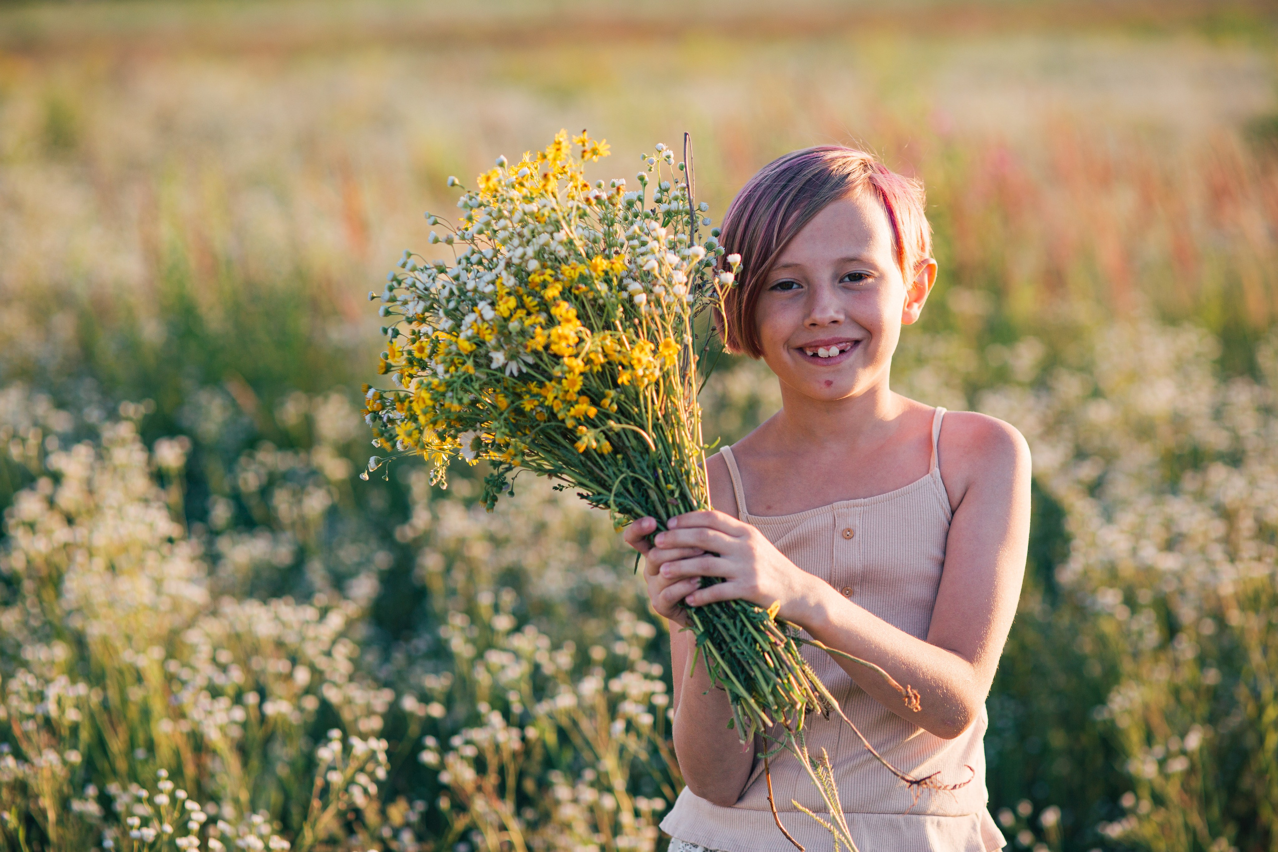 Фотосессия в ромашках. Галина Шарапова Детский и семейный фотограф Москва