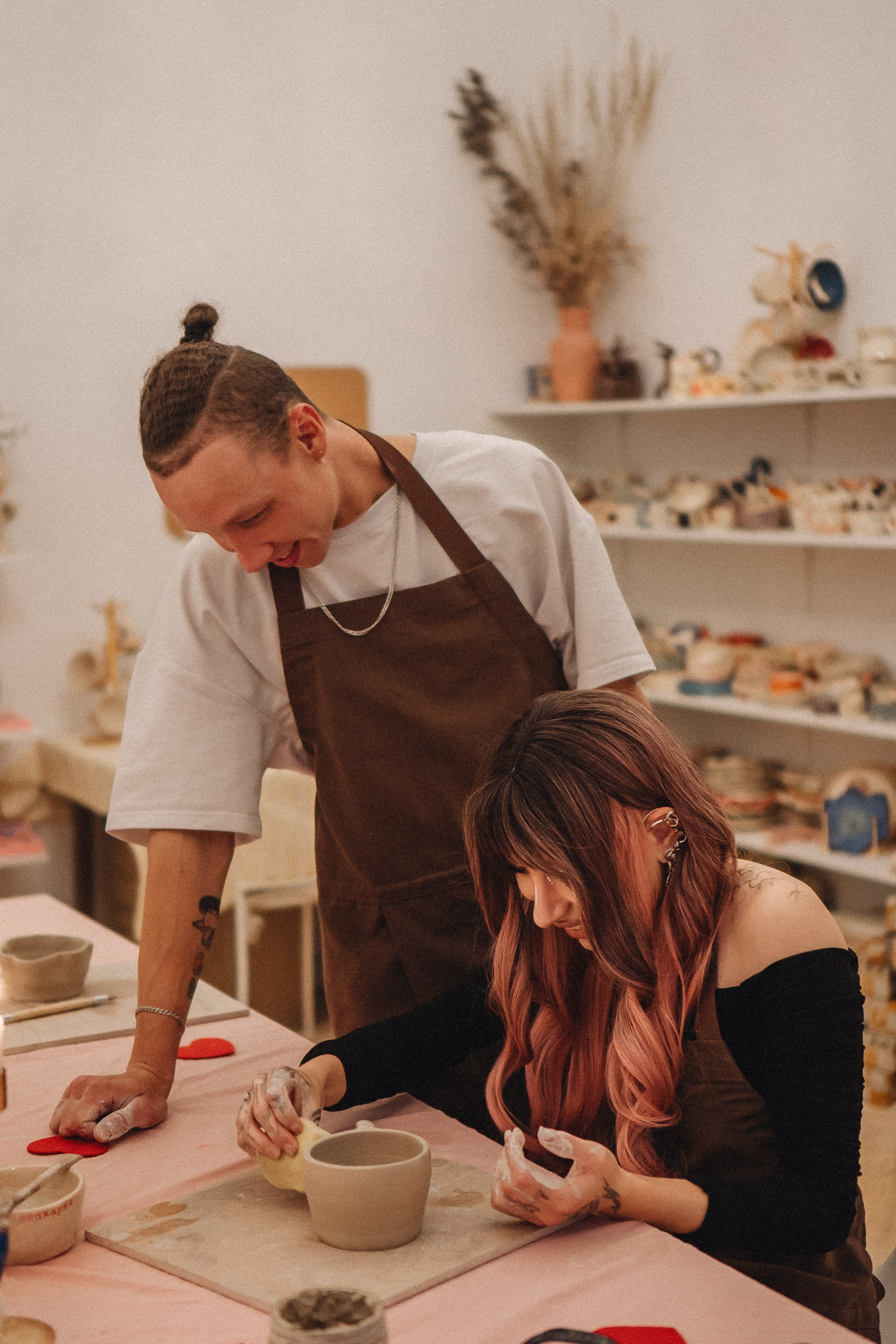СВИДАНИЕ В ГОНЧАРНОЙ МАСТЕРСКОЙ. Профессиональный фотограф, Санкт-Петербург — Виктория Богомолова
