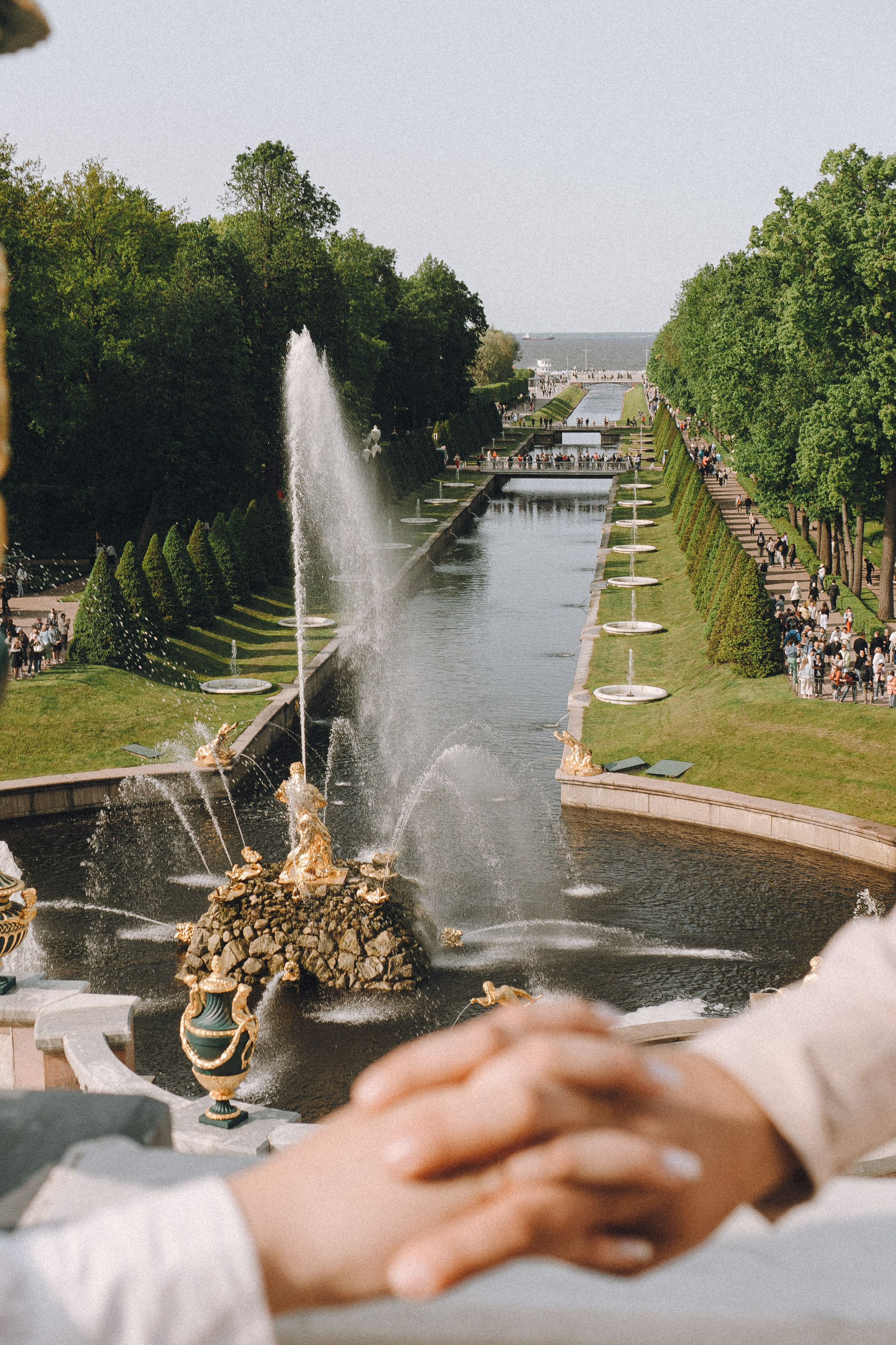 СВАДЕБНАЯ ИСТОРИЯ В ПЕТЕРГОФЕ. Профессиональный фотограф, Санкт-Петербург — Виктория Богомолова